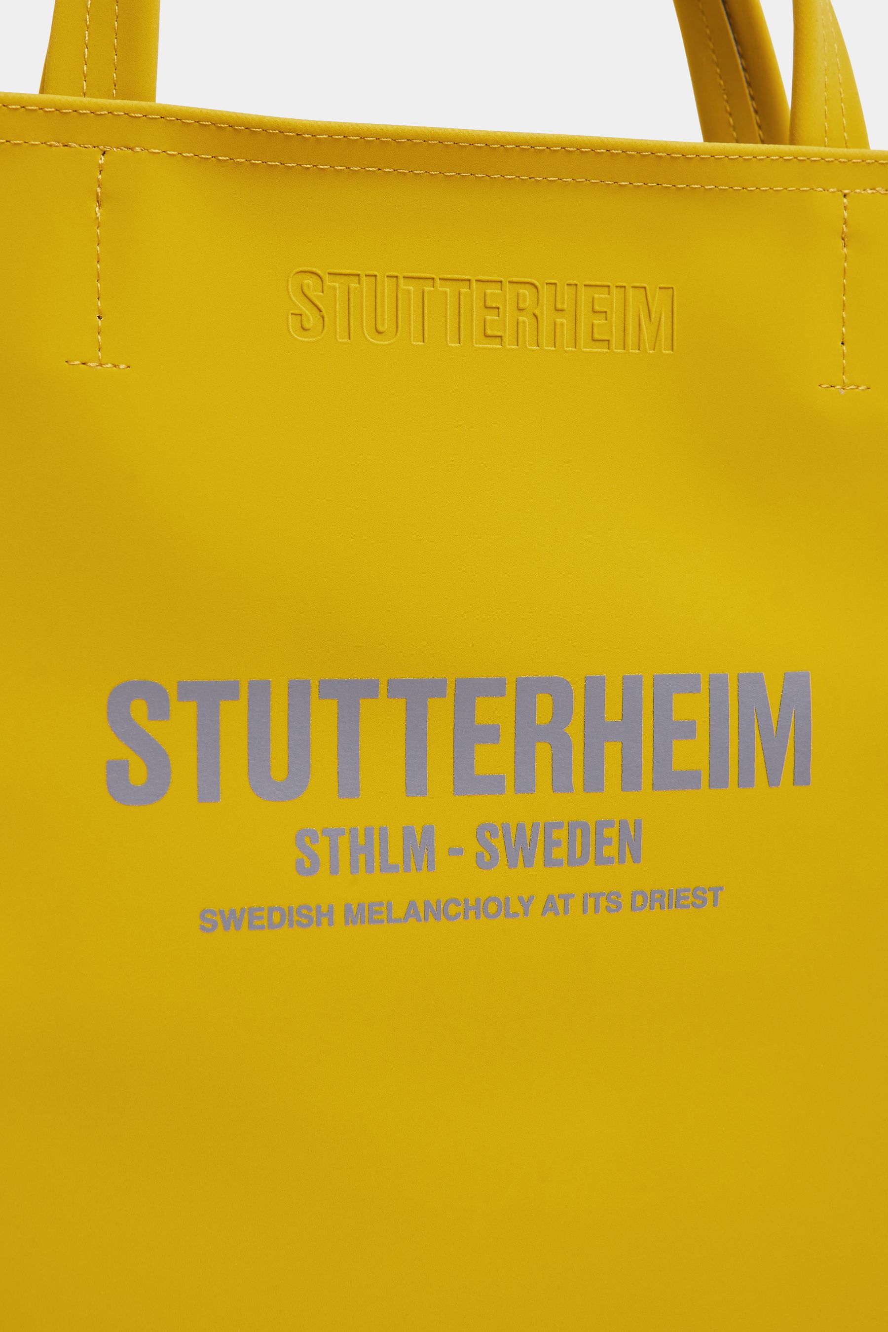 stutterheim djursholm matte bag gold accessories bags tote-bags