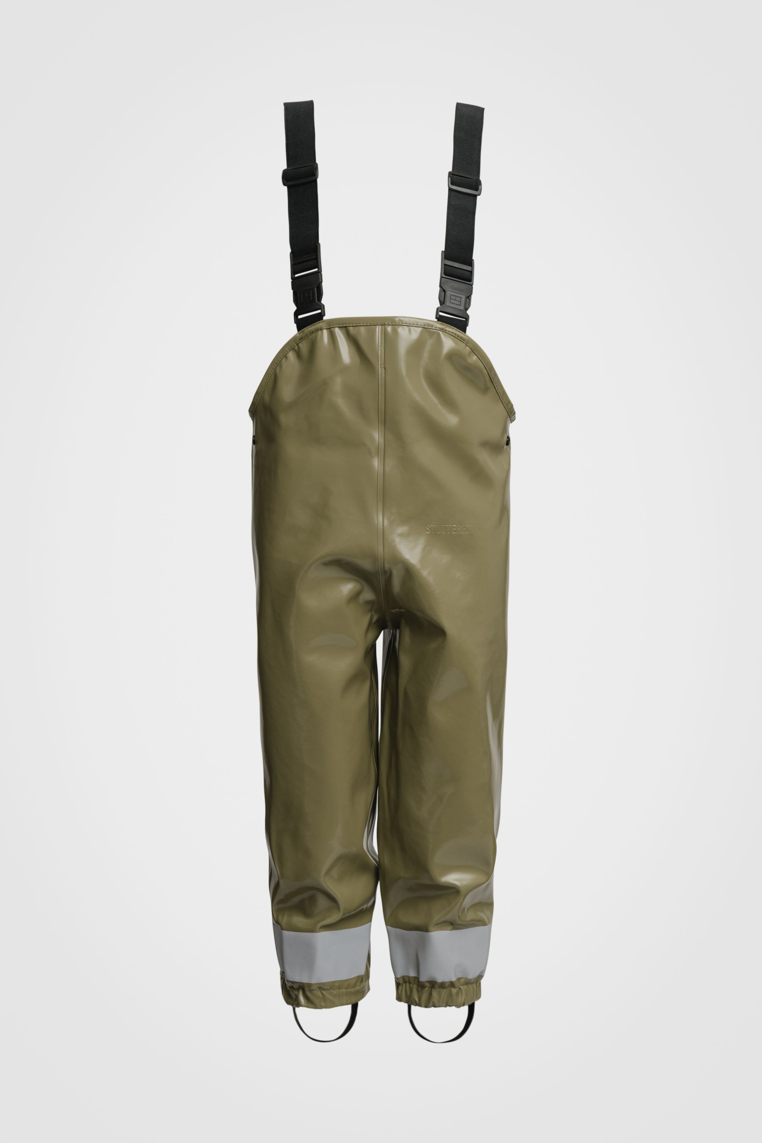 stutterheim dungaree mini opal aloe kids overalls