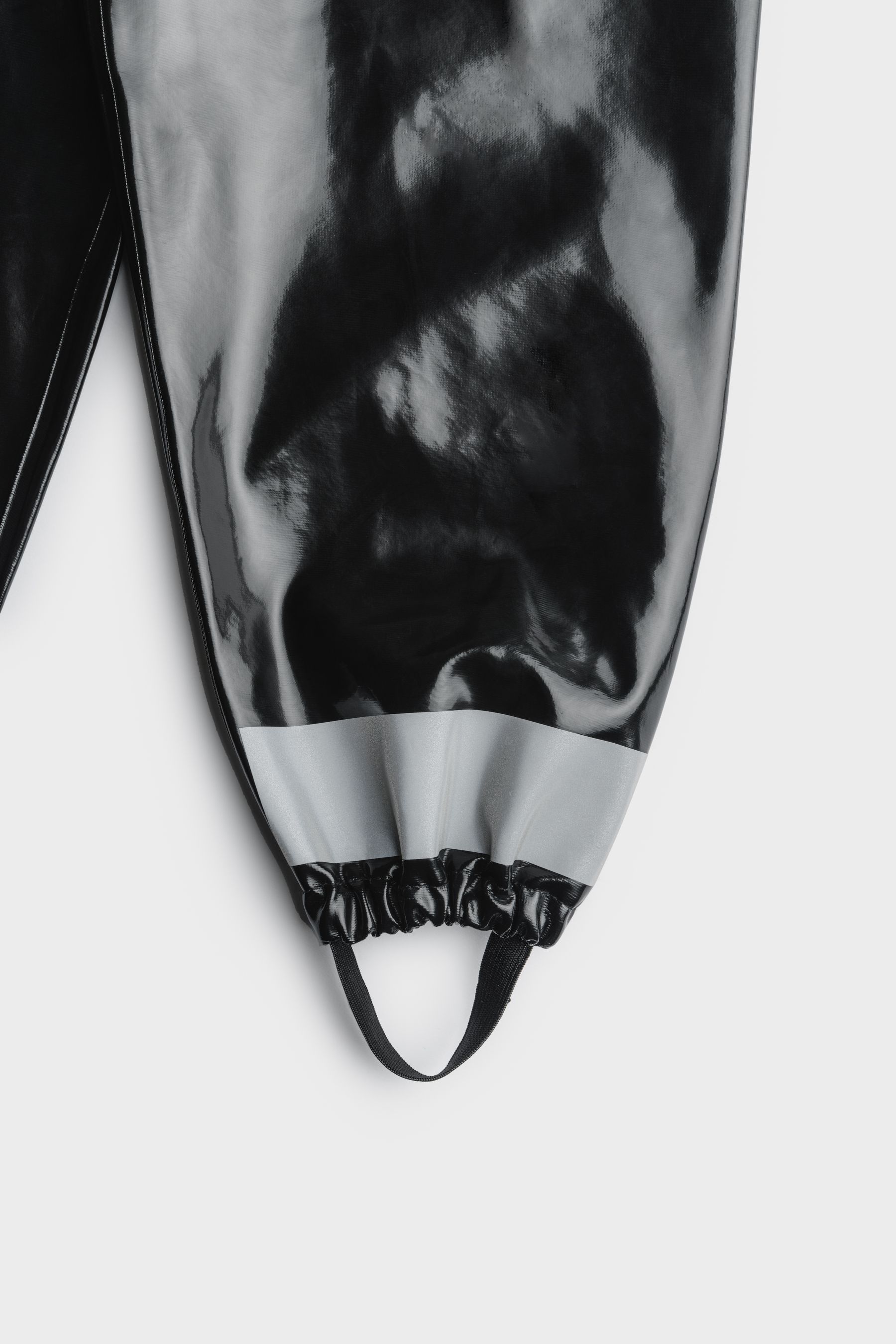 stutterheim dungaree mini opal black kids overalls