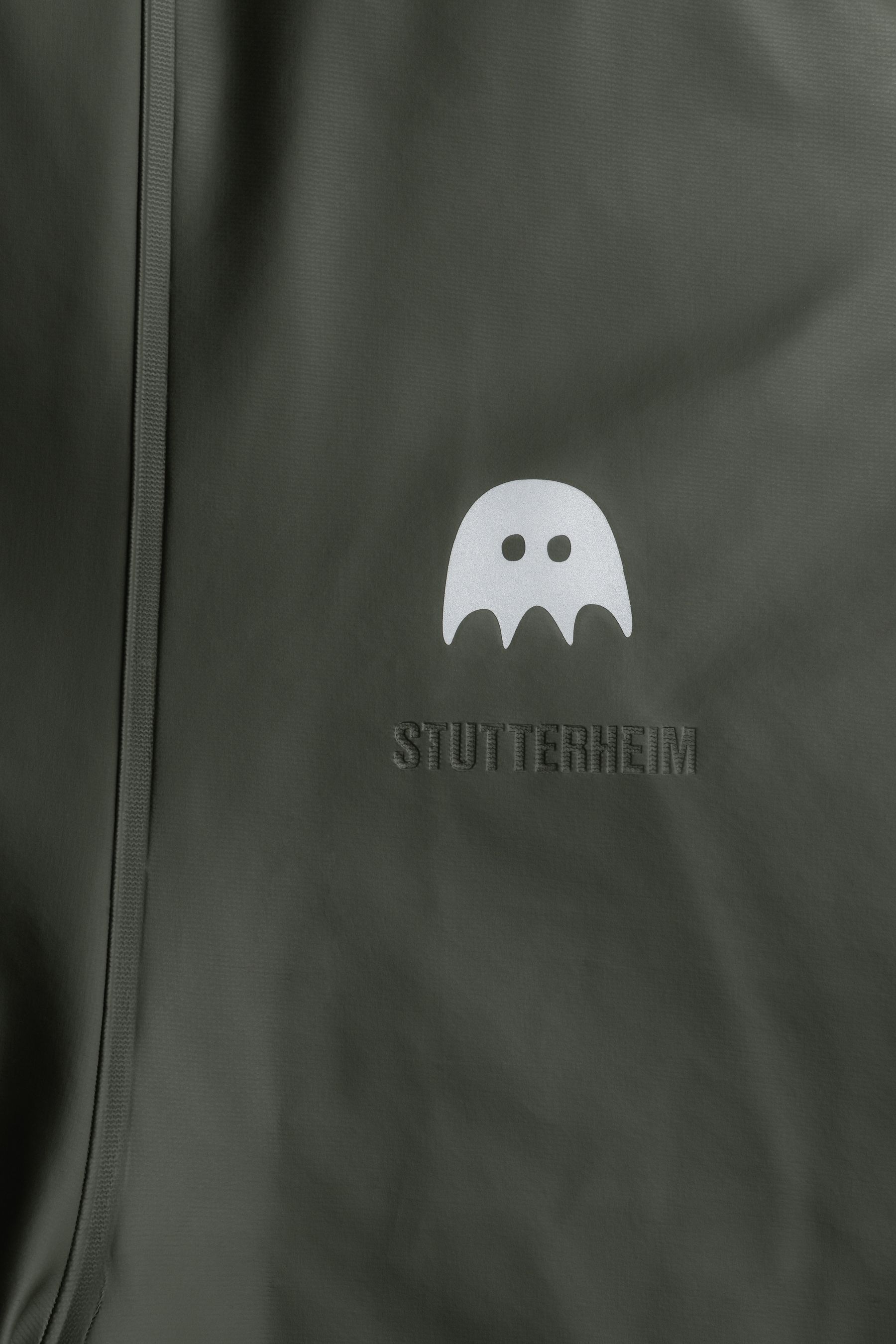stutterheim dungaree mini winter green kids overalls