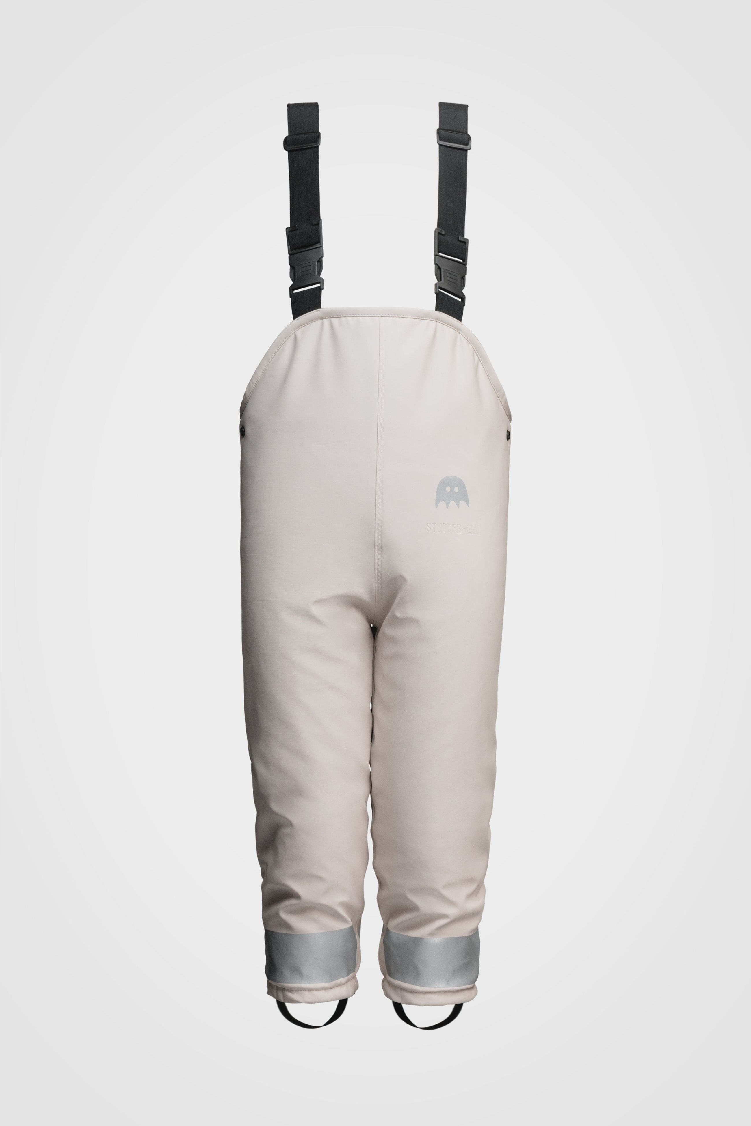 stutterheim dungaree mini winter light sand kids overalls