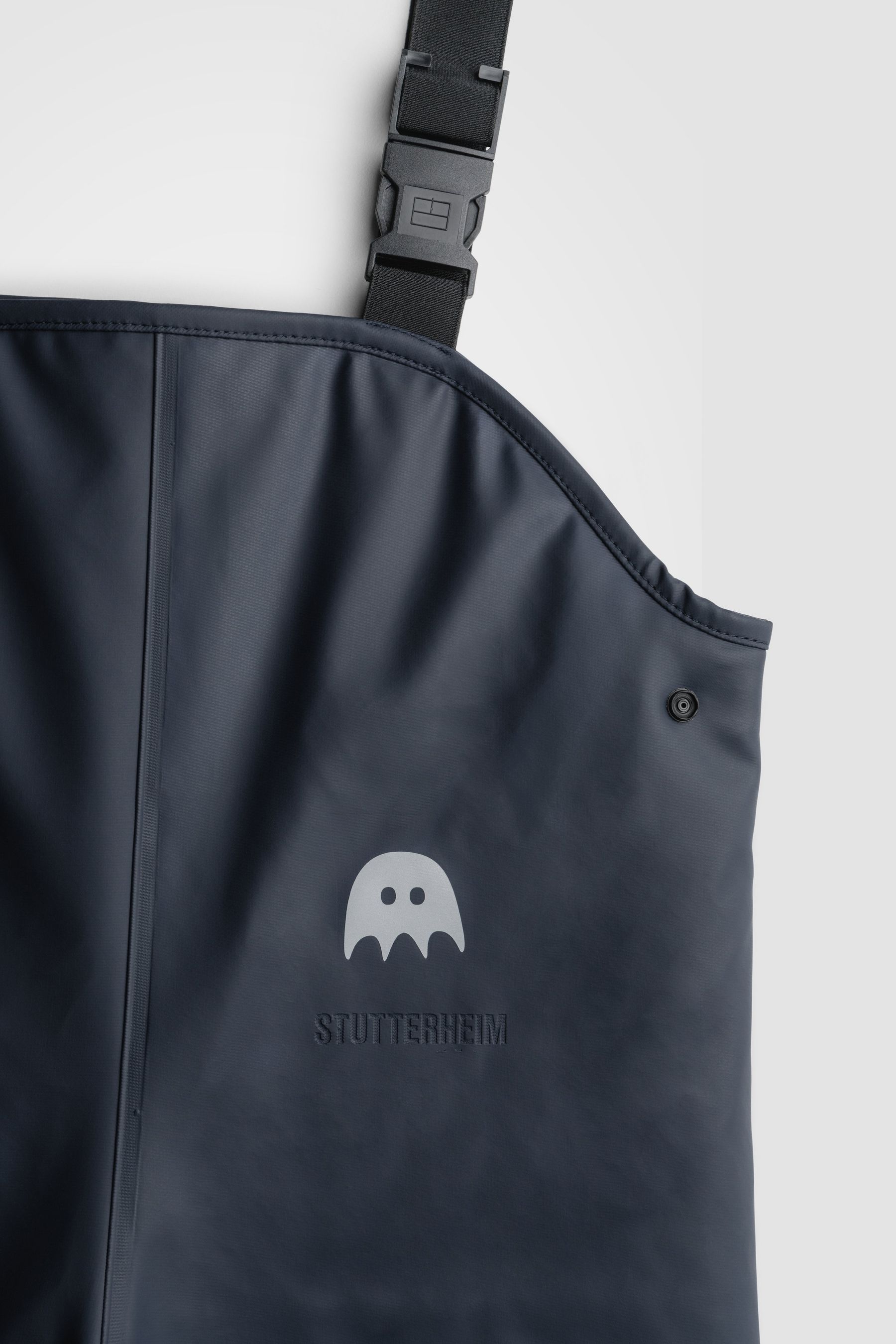 stutterheim dungaree mini winter navy kids overalls