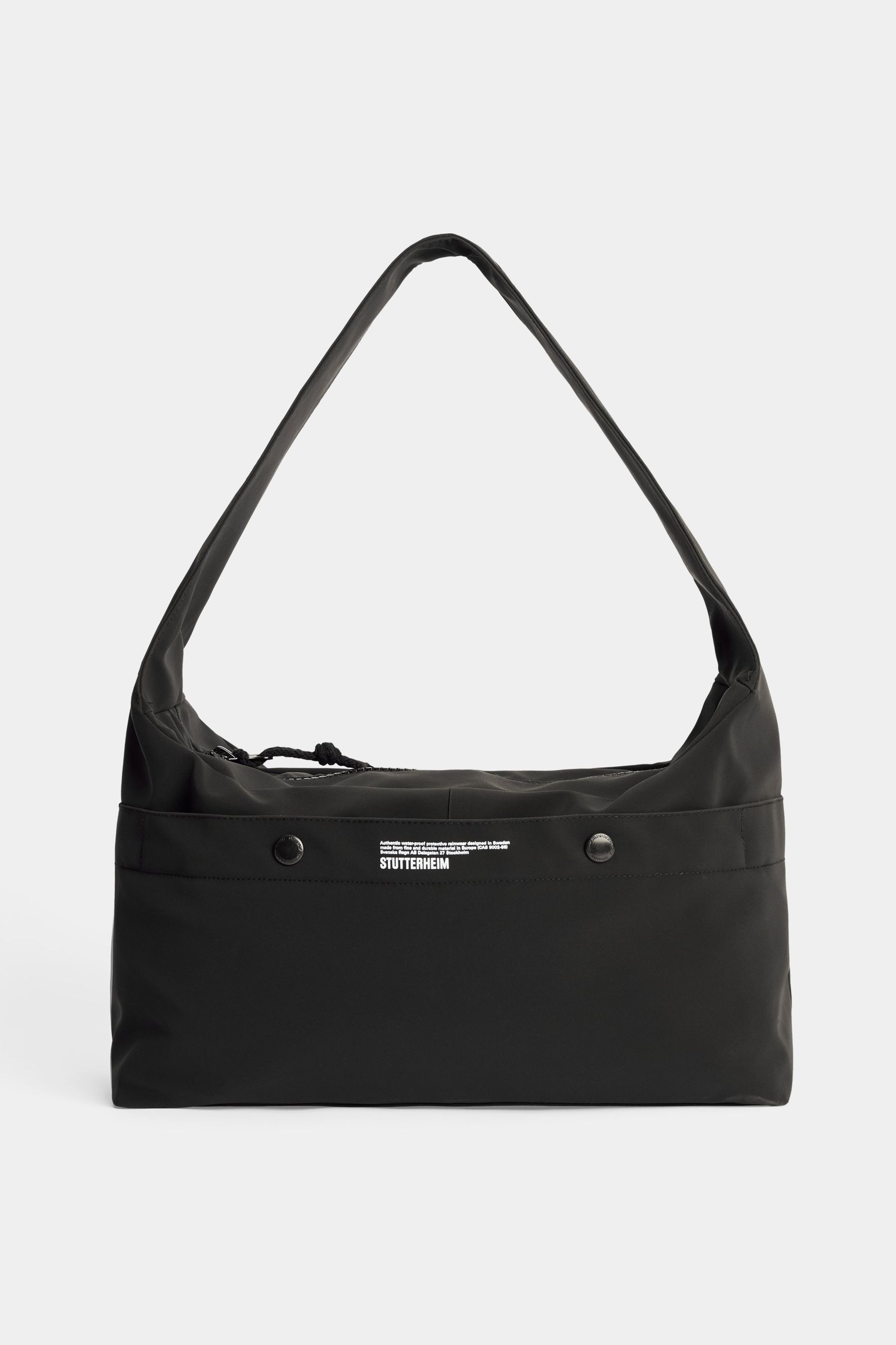 stutterheim ewa bag matte black accessories bags shoulder-bags