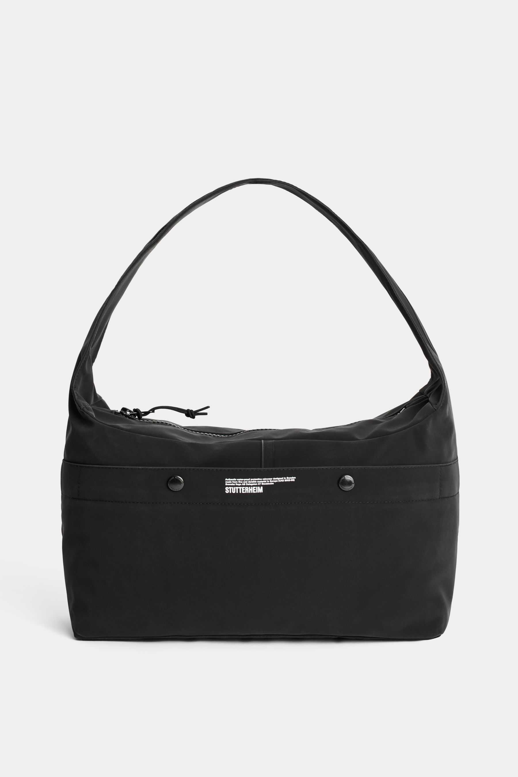 stutterheim ewa bag matte black accessories bags shoulder-bags