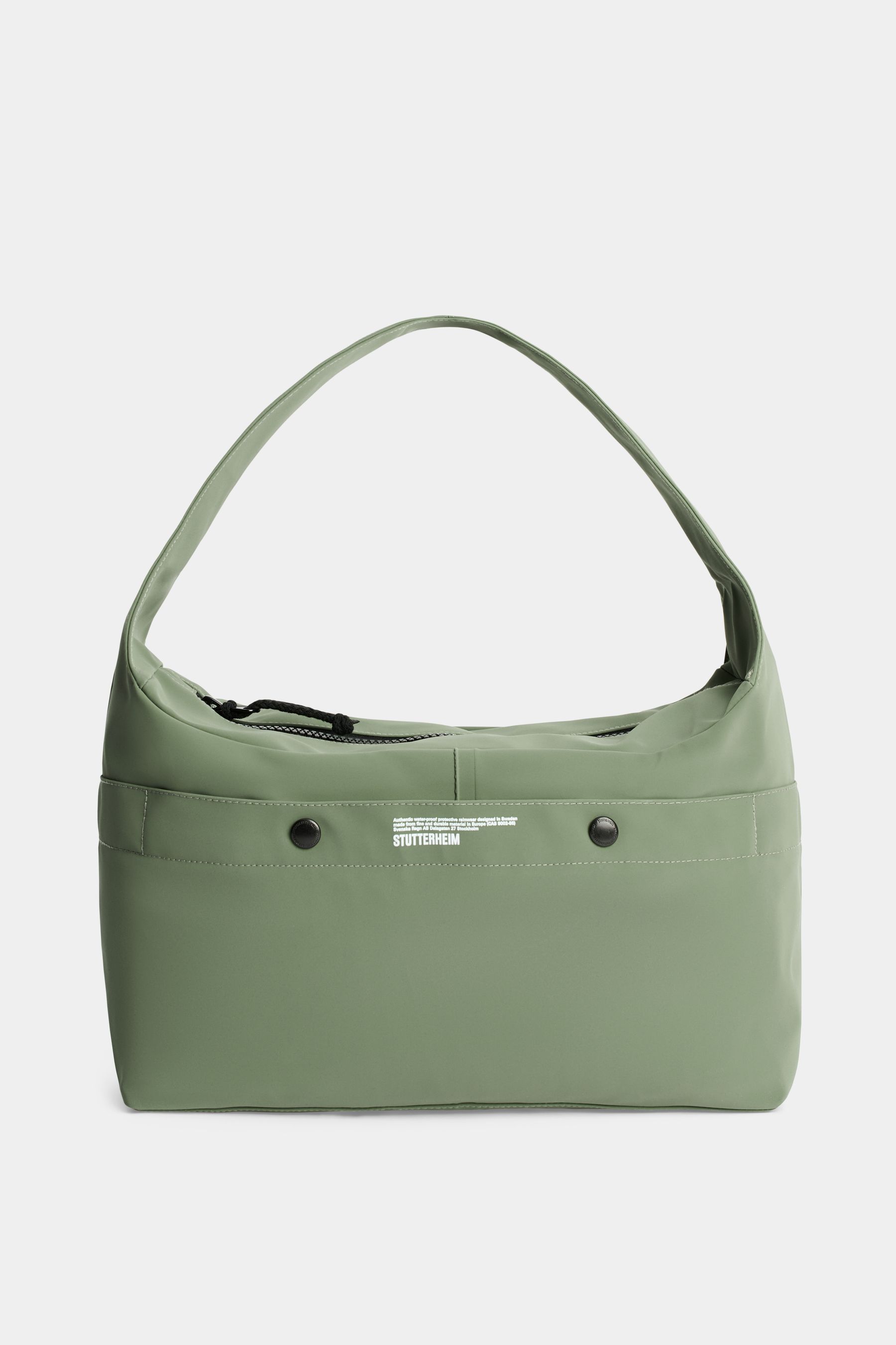 stutterheim ewa bag matte dry green accessories bags shoulder-bags