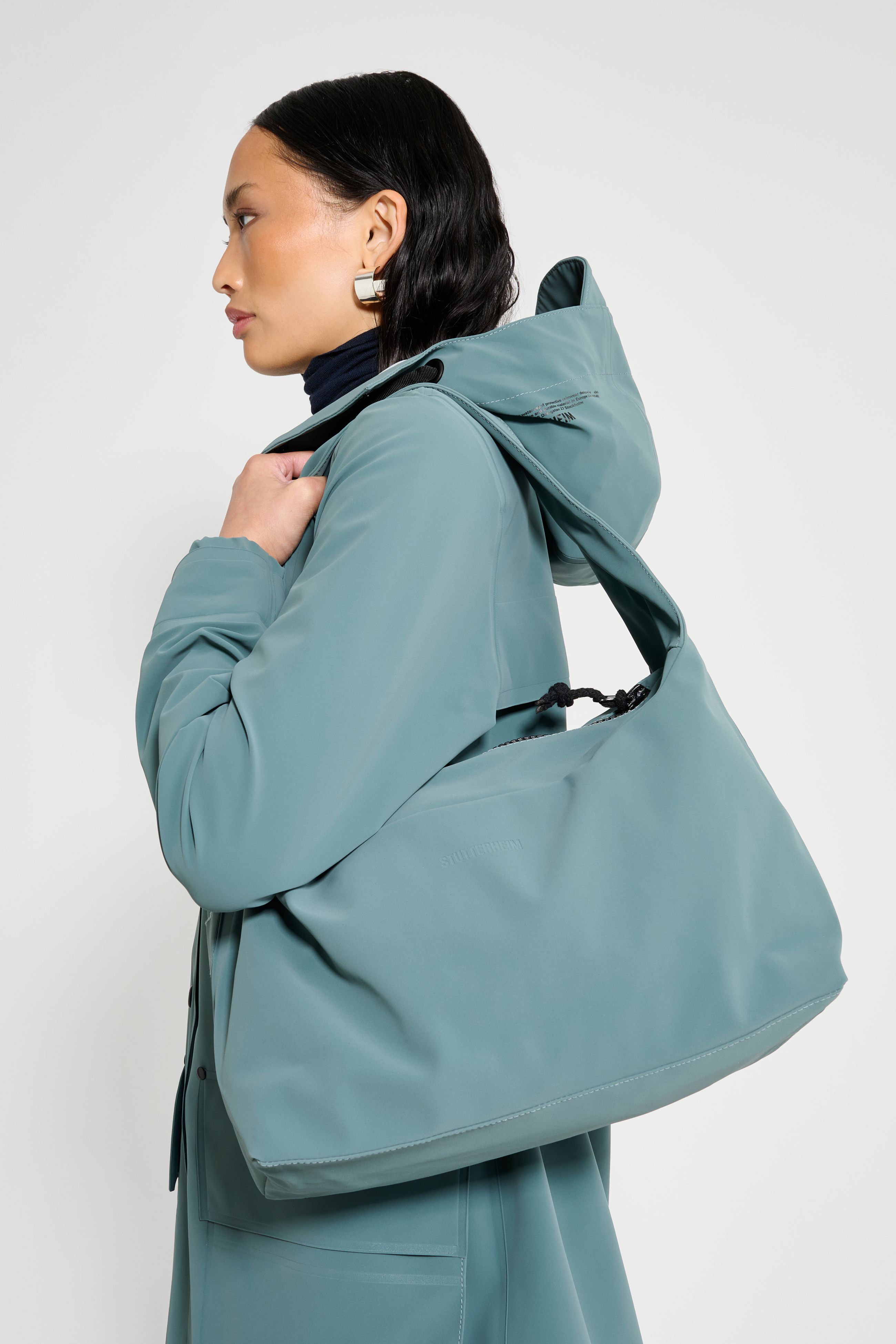 stutterheim ewa bag matte moon rock accessories bags shoulder-bags