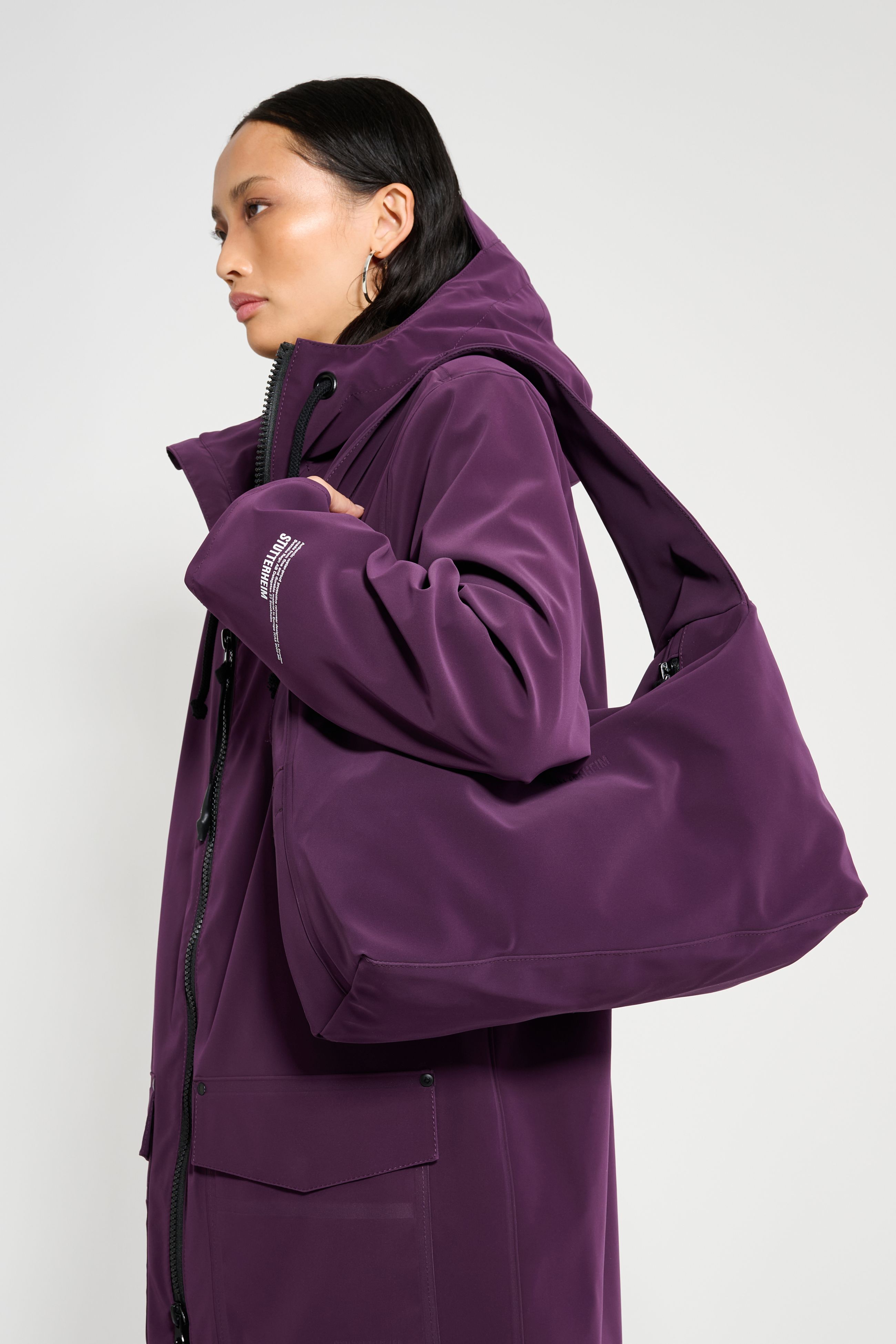 stutterheim ewa bag matte purple haze accessories bags shoulder-bags