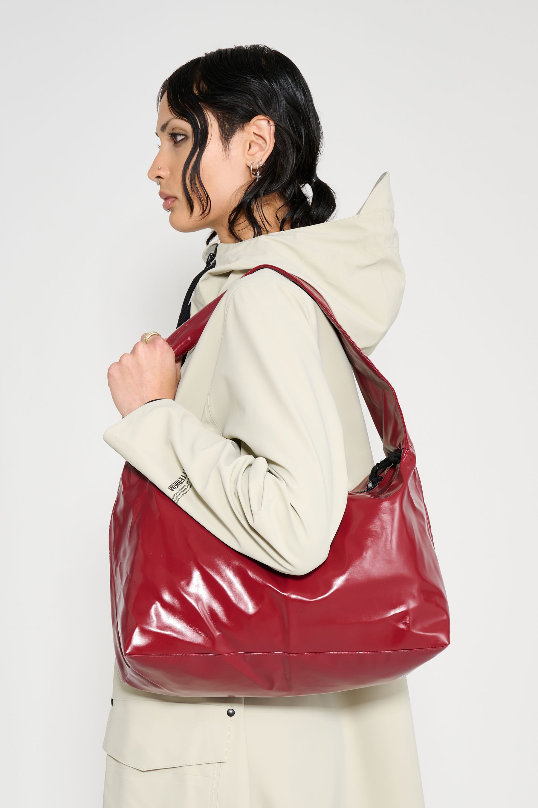stutterheim ewa bag opal burgundy accessories bags shoulder-bags