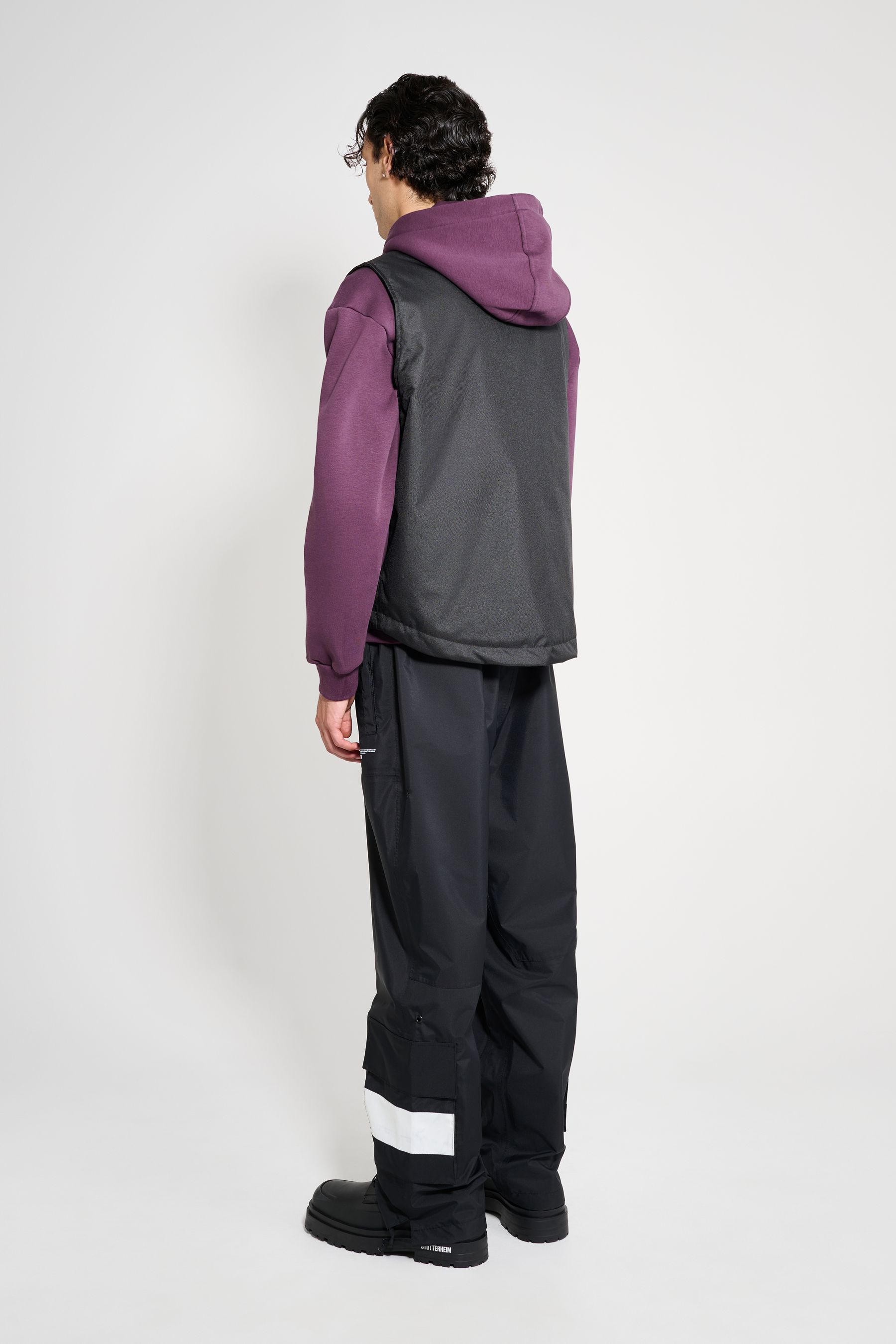 stutterheim flempan vest black men jackets vests