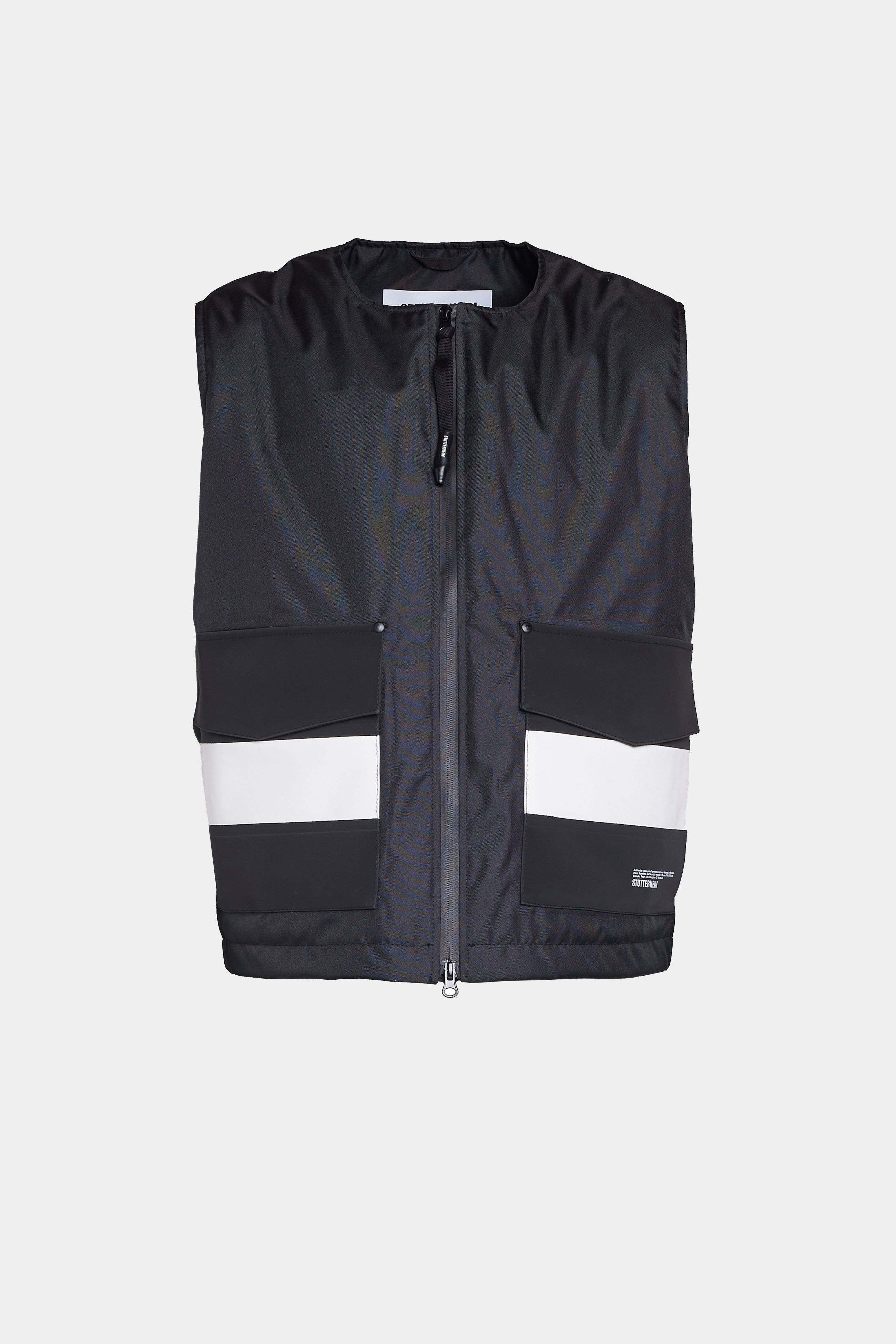 stutterheim flempan vest black men jackets vests