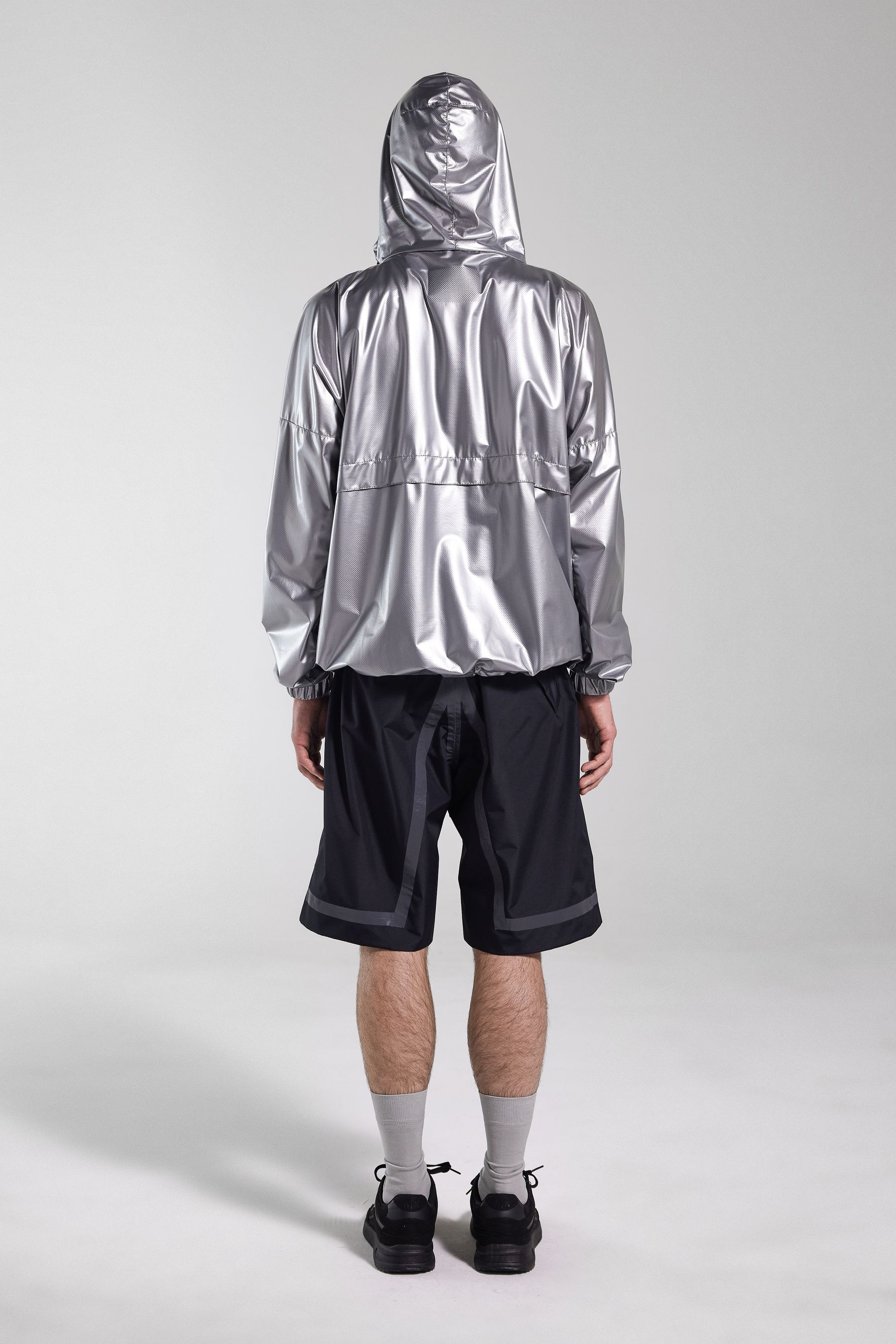 stutterheim forsa anorak silver men jackets raincoats