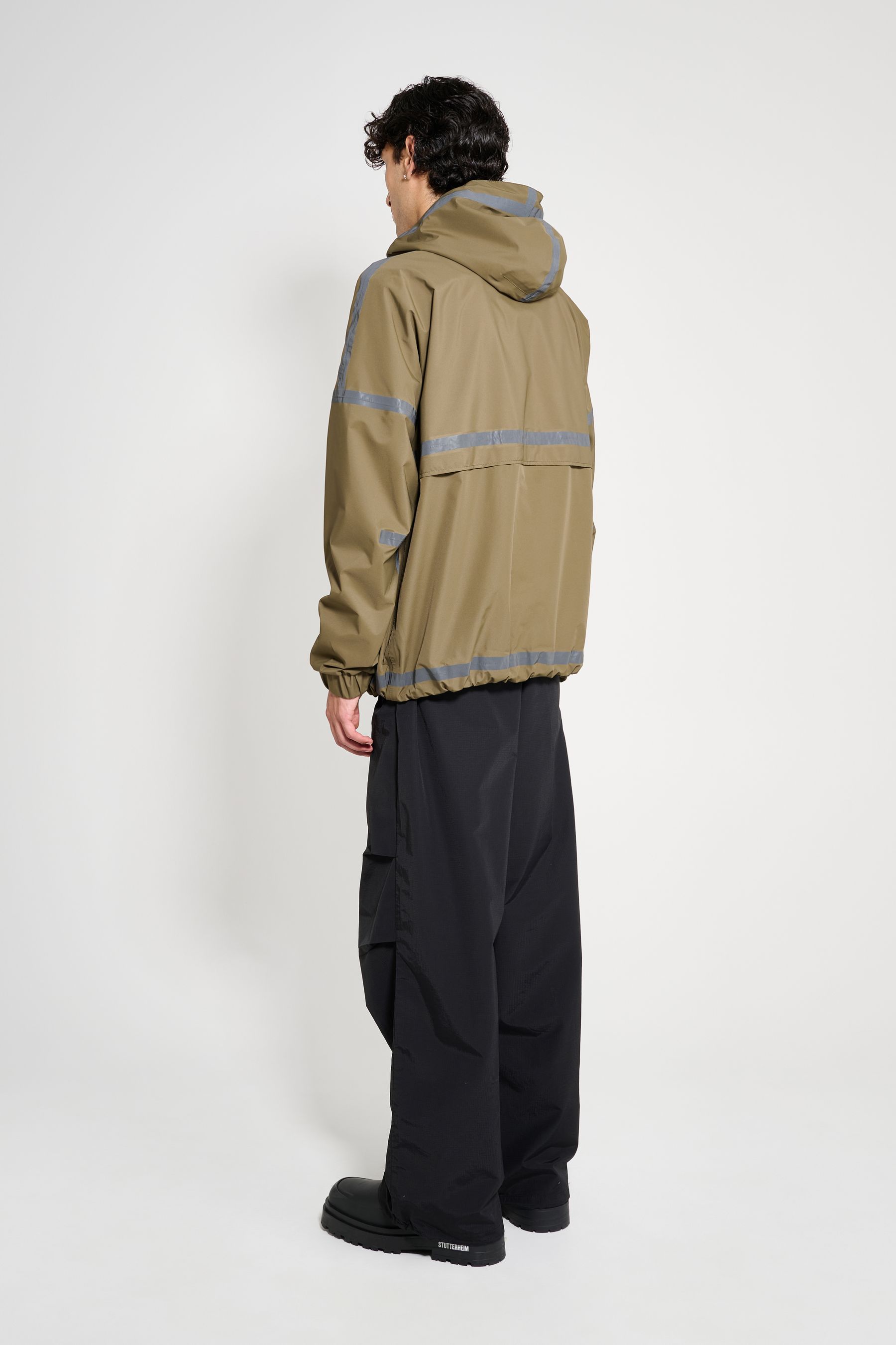 stutterheim forsa full zip green men jackets