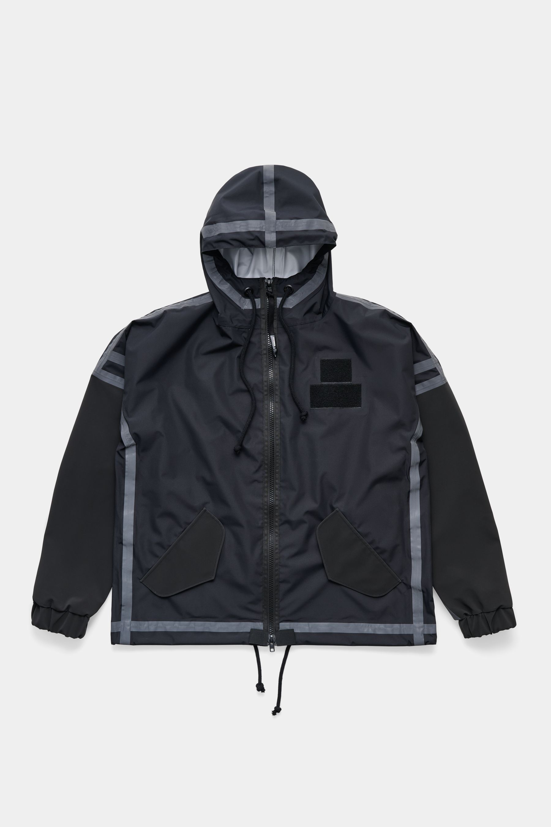 stutterheim forsa full zip jacket black men jackets