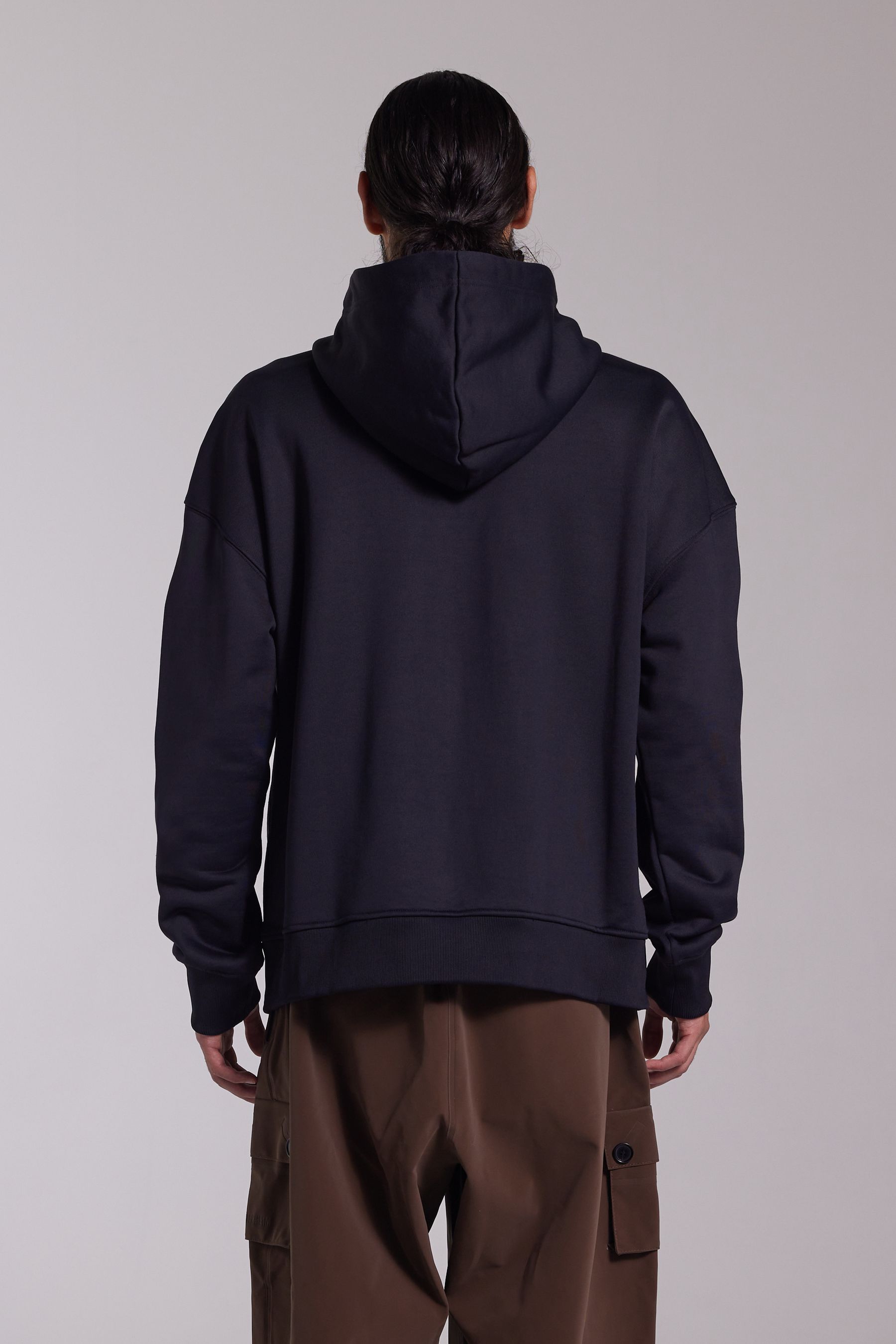 stutterheim granlo hoodie black men knitwear