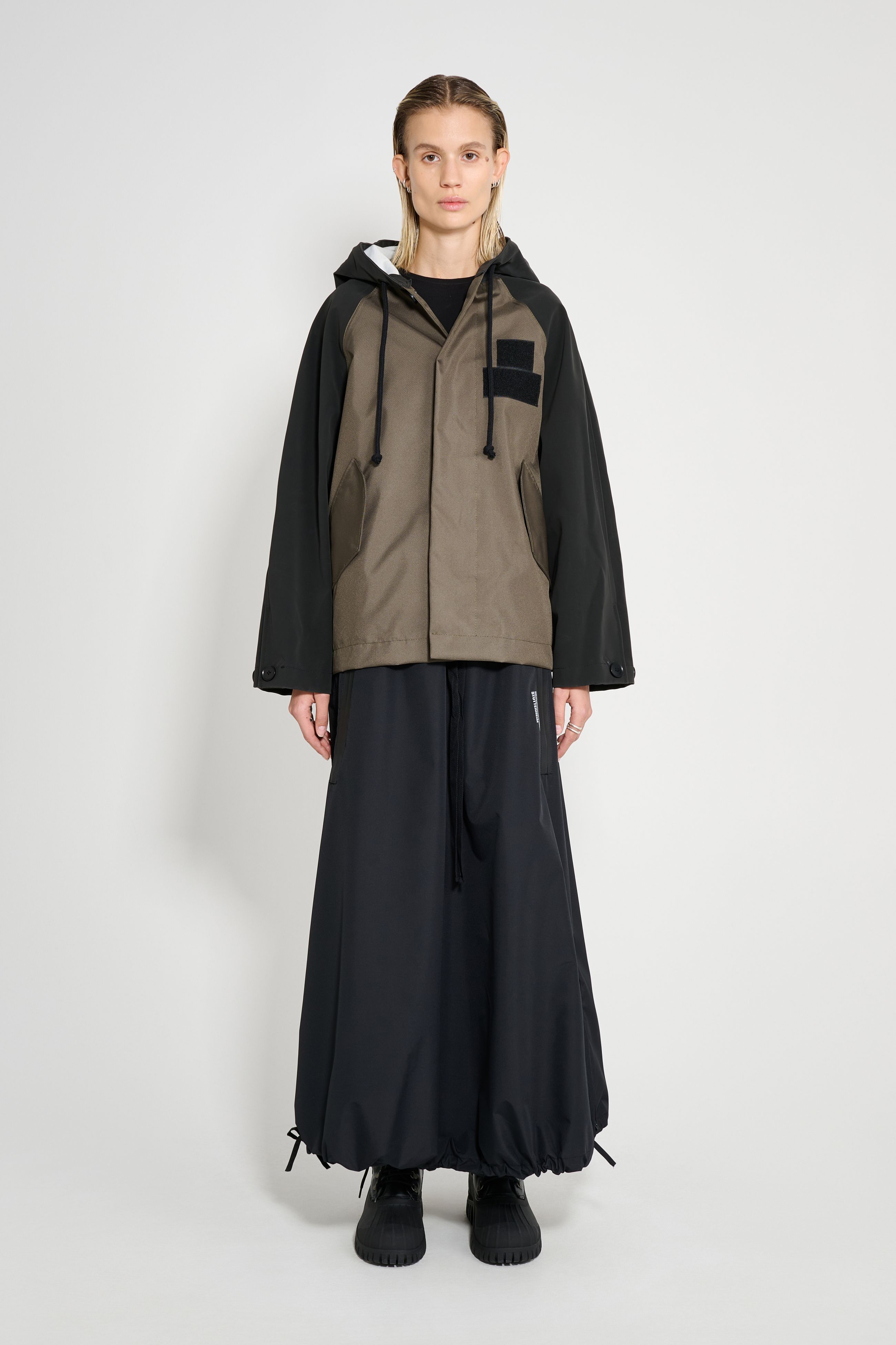 Stutterheim Hjorthagen Hooded Jacket Green/ In Multi