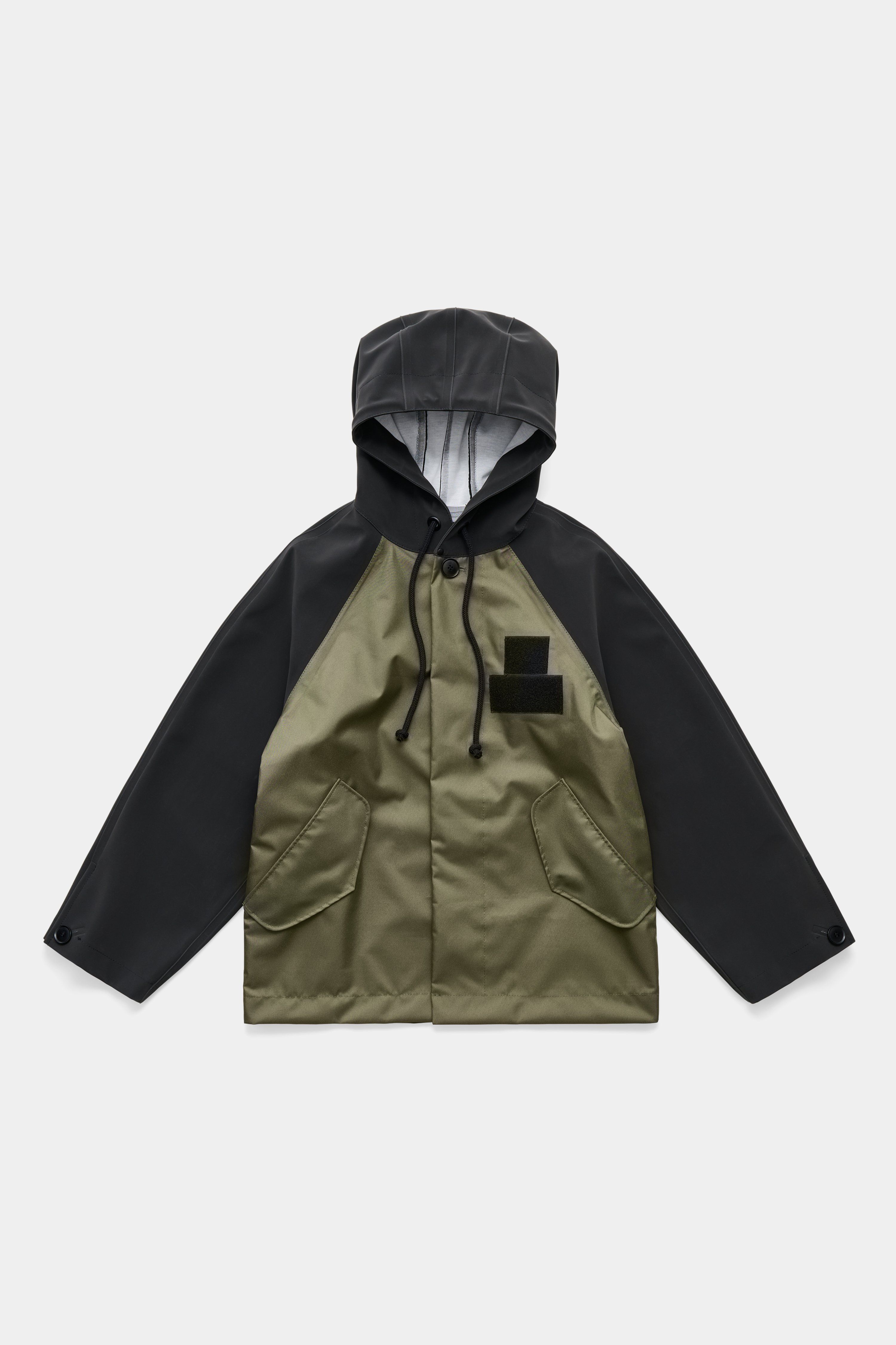 Hjorthagen Hooded Jacket Green/Black | STUTTERHEIM US
