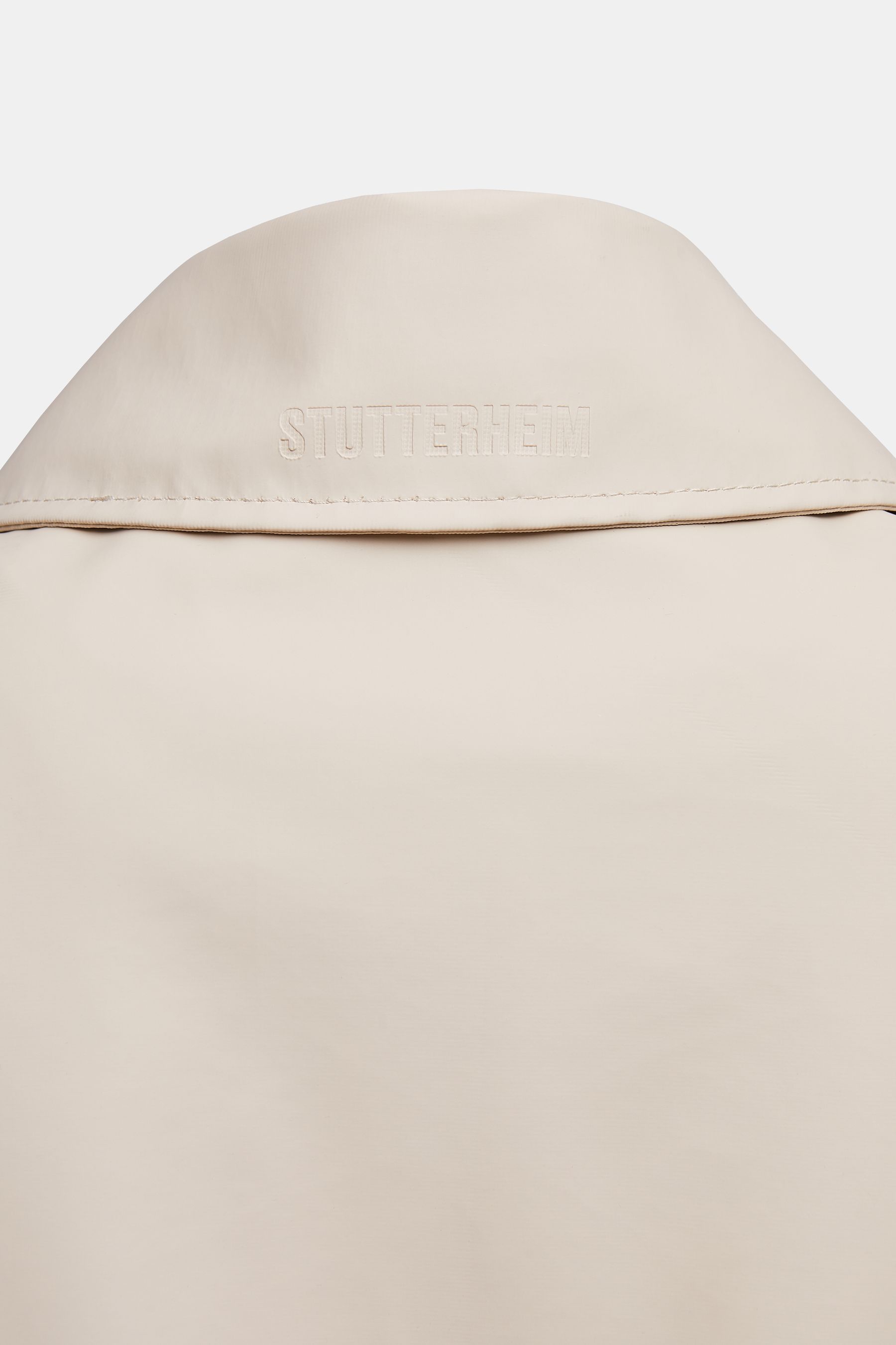stutterheim hornstull long raincoat oyster women jackets trench-coats