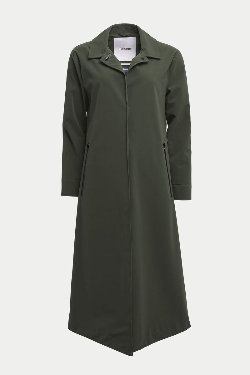 Stutterheim Hornstull Matte Long Raincoat