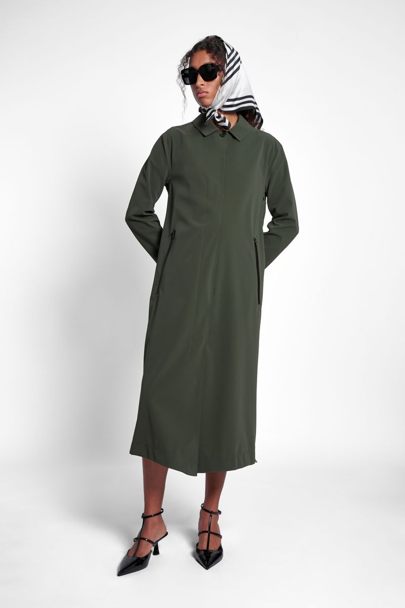 Stutterheim Hornstull Matte Long Raincoat