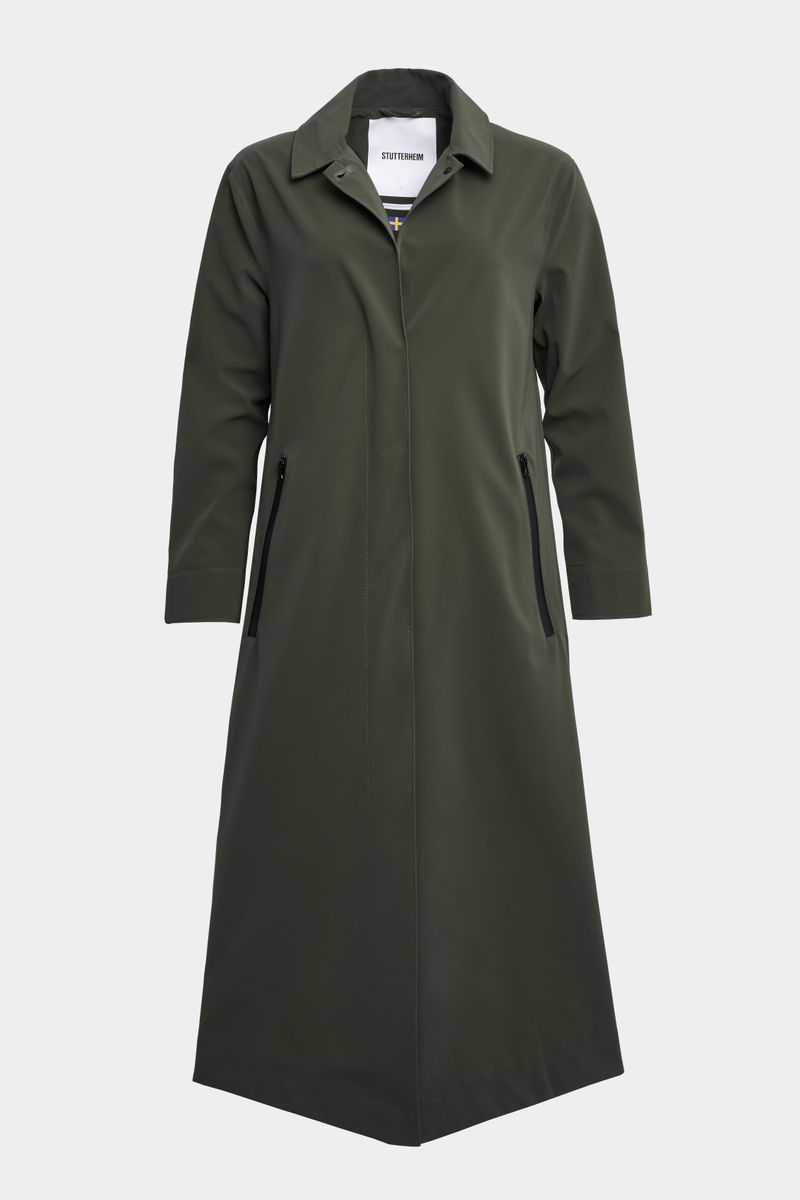 Stutterheim Hornstull Matte Long Raincoat