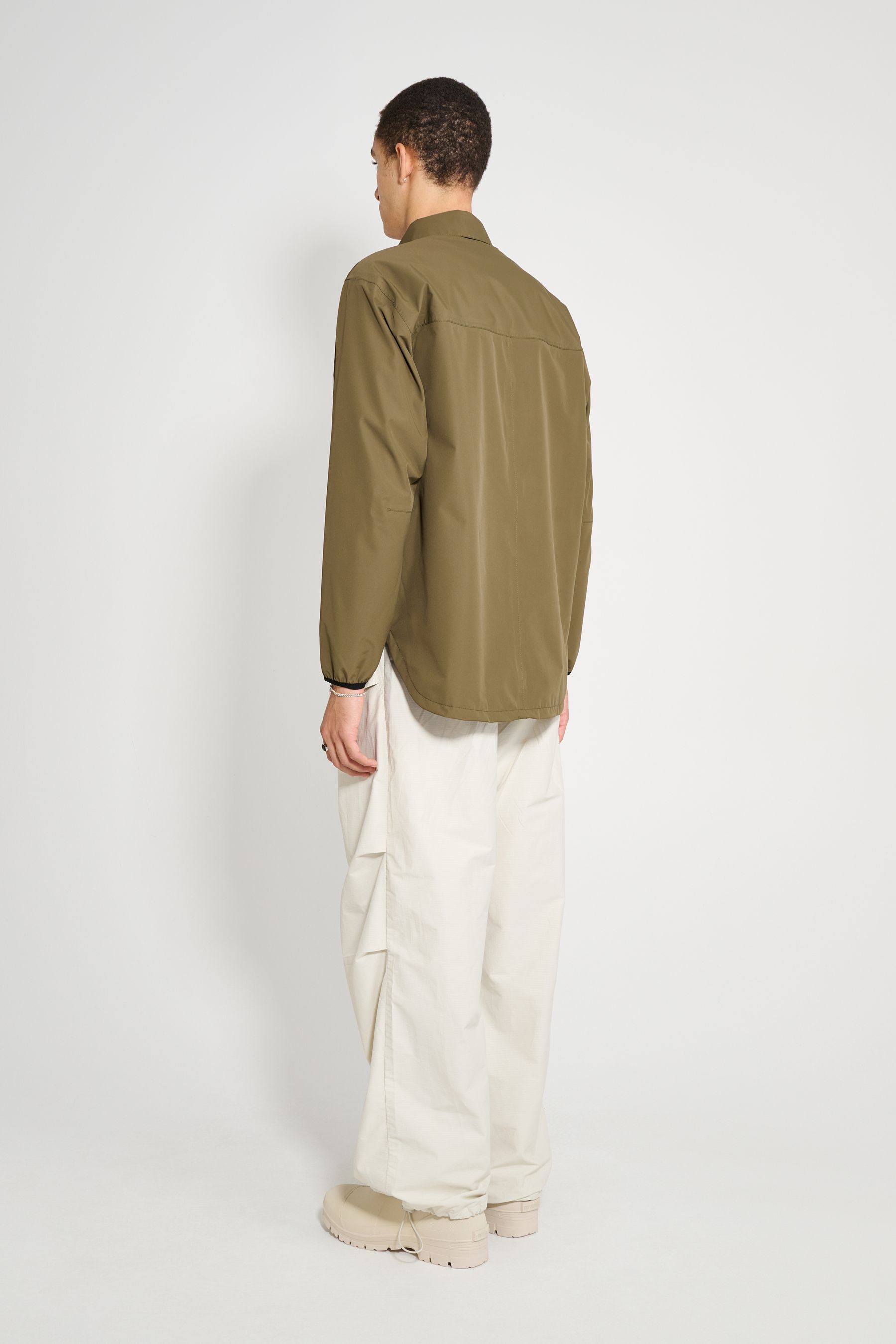 stutterheim humlan overshirt green men jackets overshirts