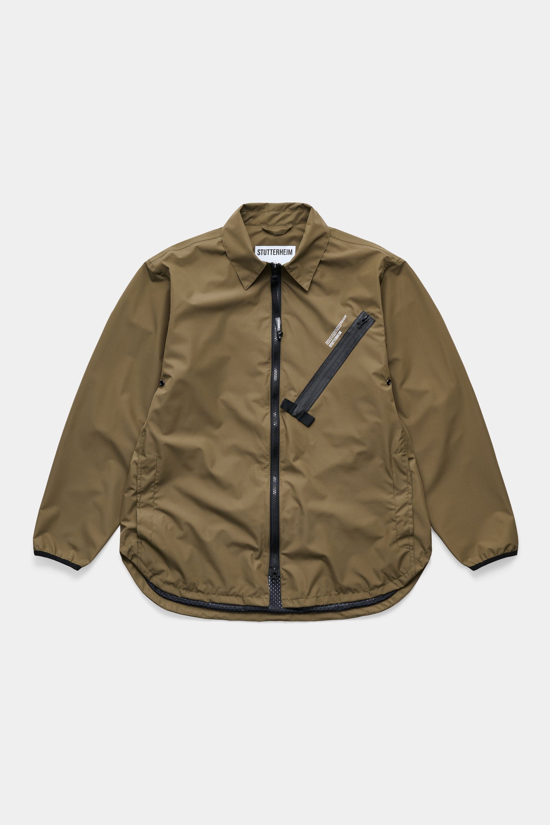 stutterheim humlan overshirt green men jackets overshirts