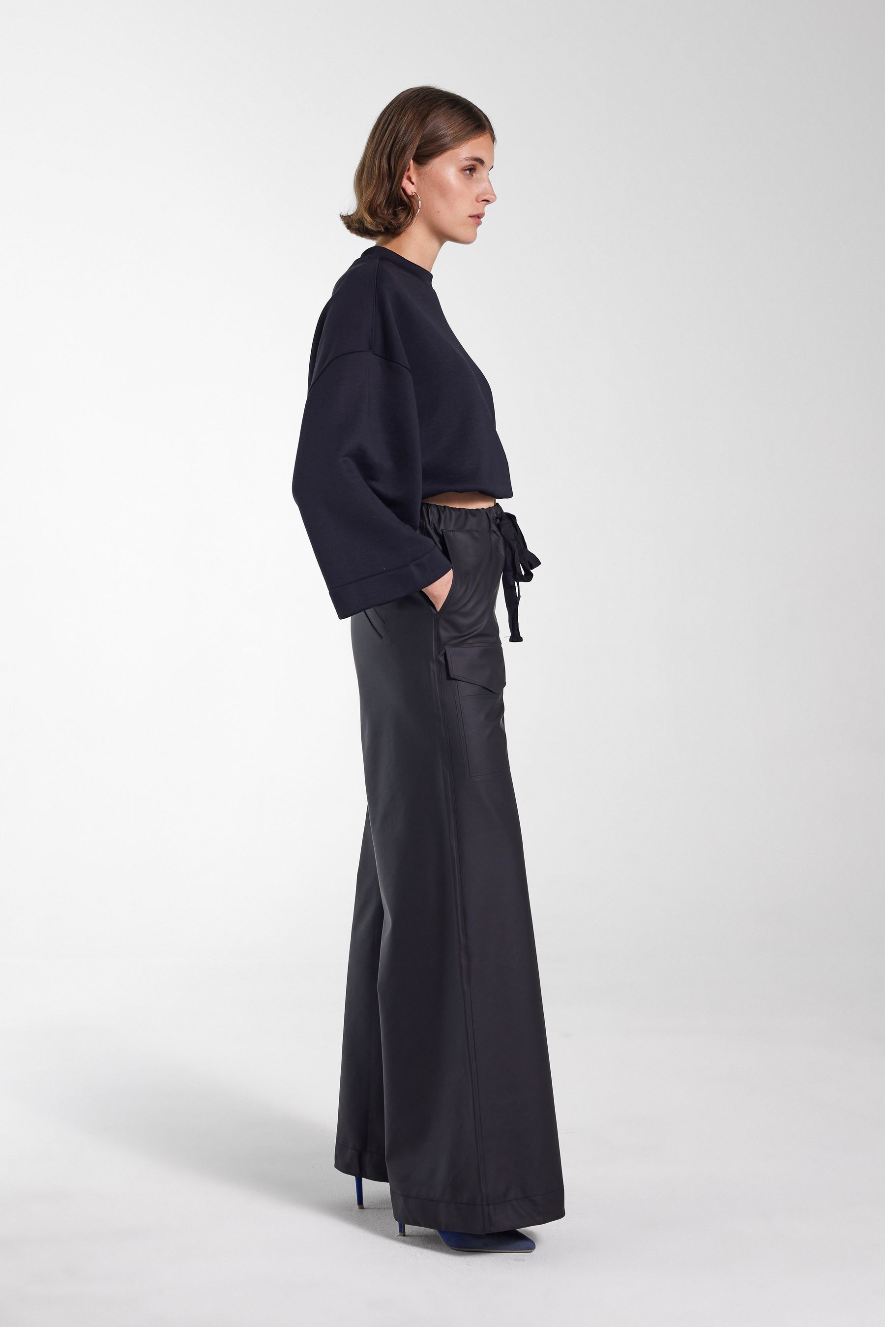 stutterheim jarla trousers black women bottoms