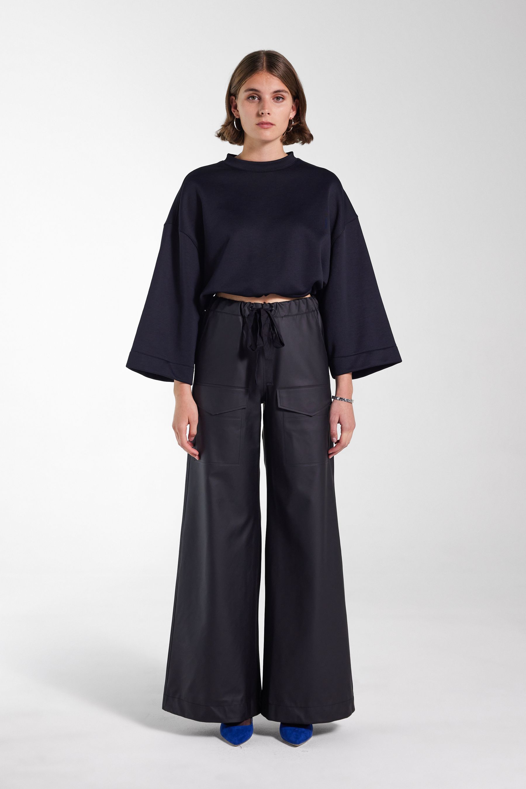 stutterheim jarla trousers black women bottoms