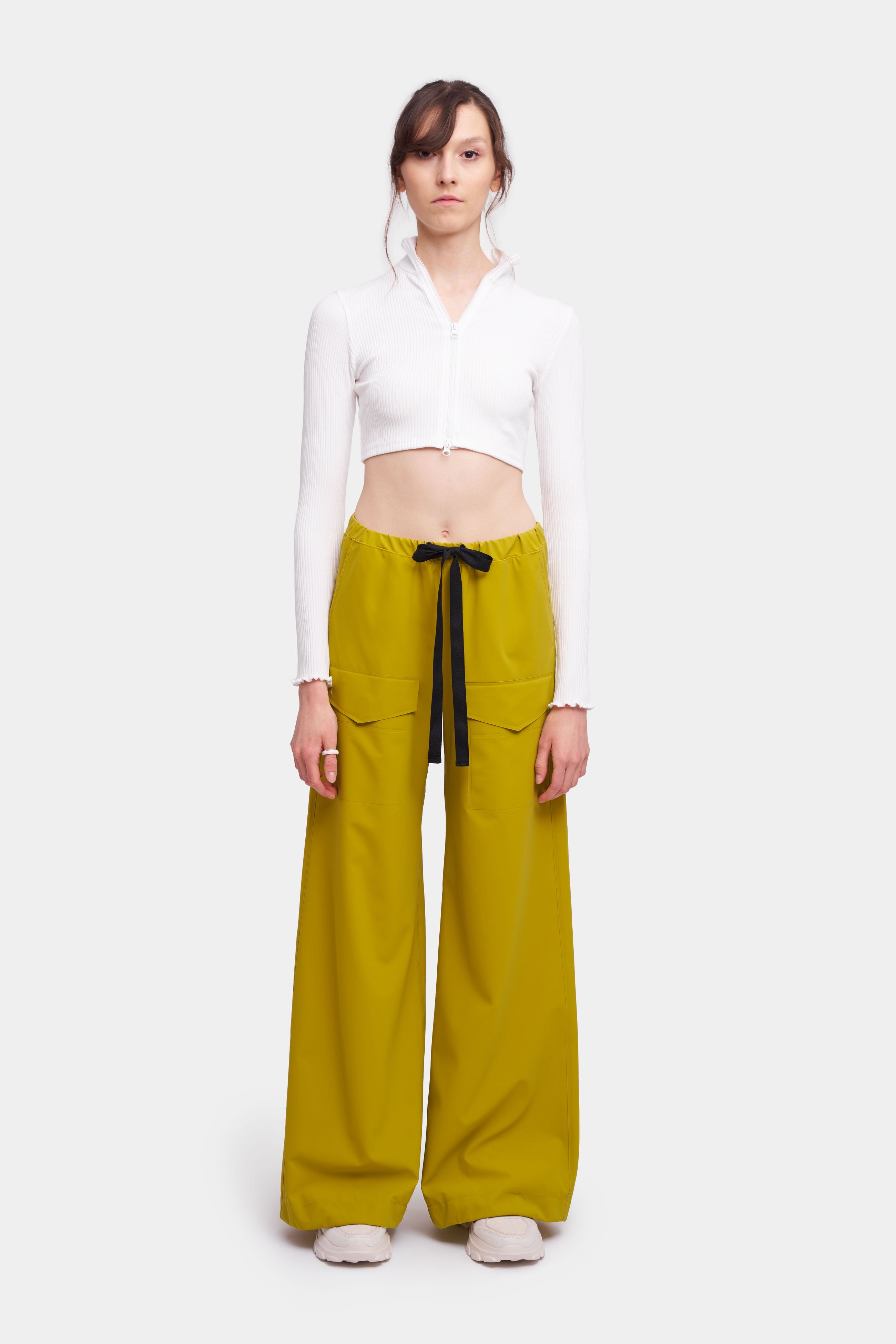 stutterheim jarla trousers gold women bottoms