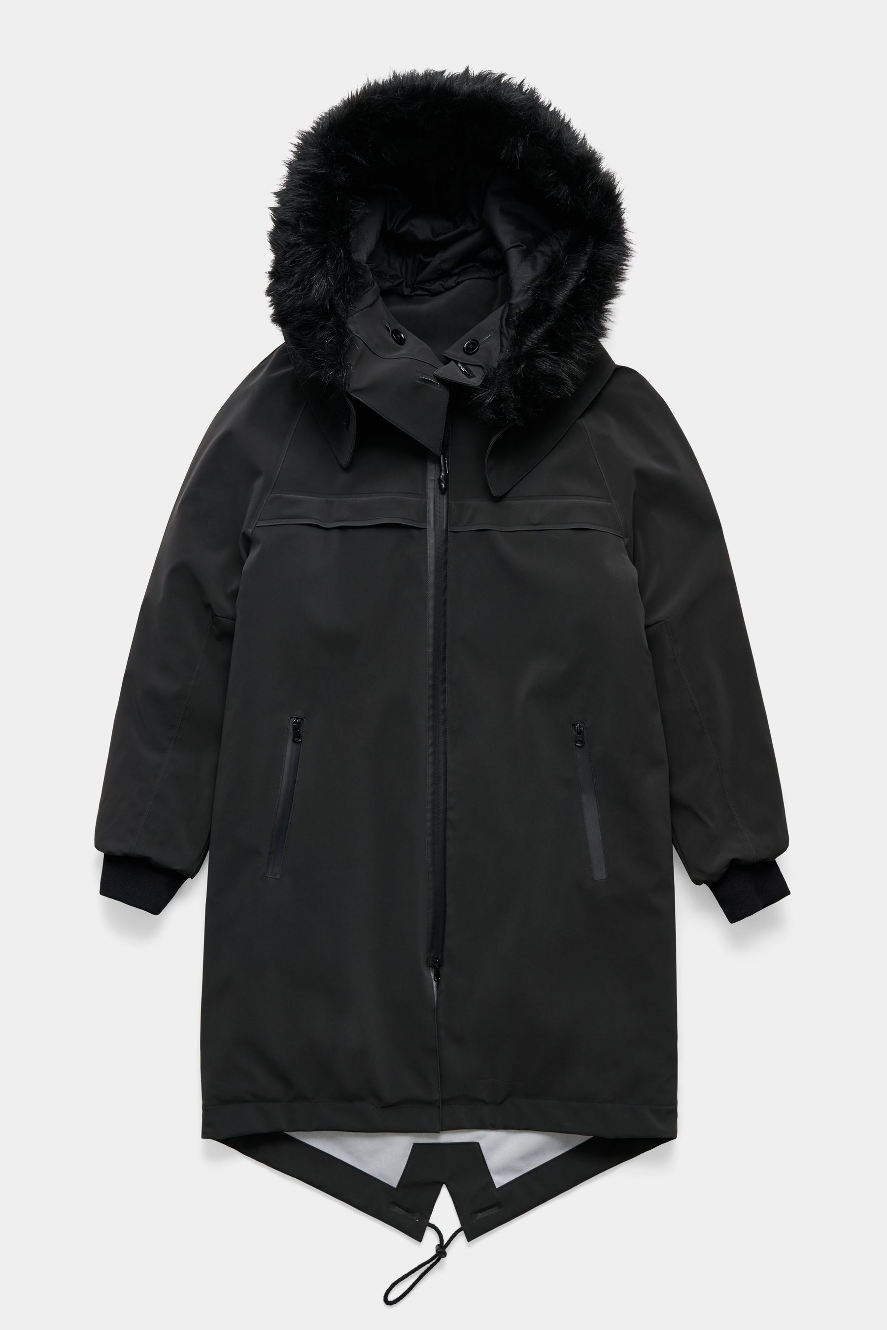 stutterheim kalix matte parka black men jackets parkas
