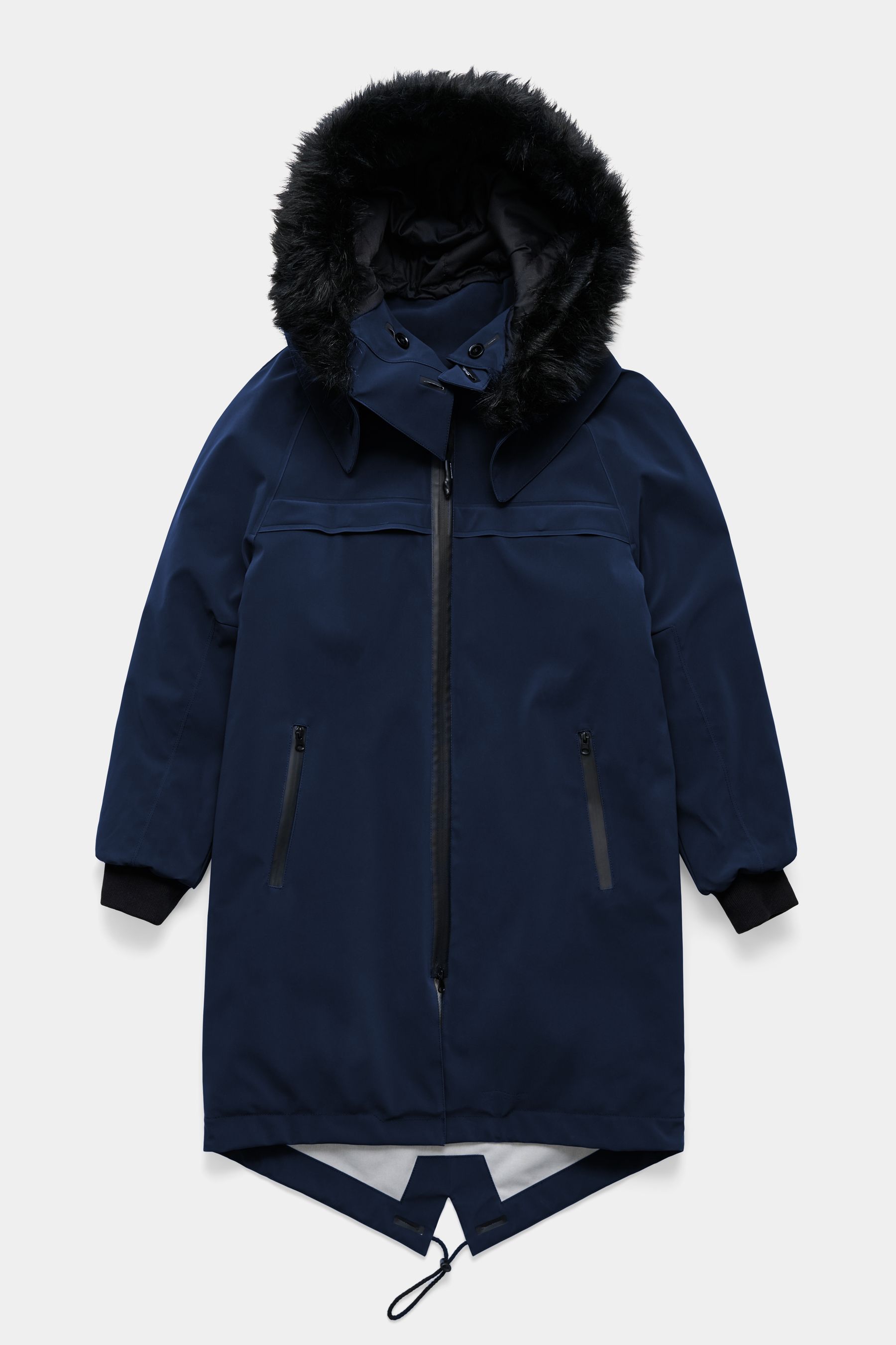 stutterheim kalix parka navy men jackets winter-coats