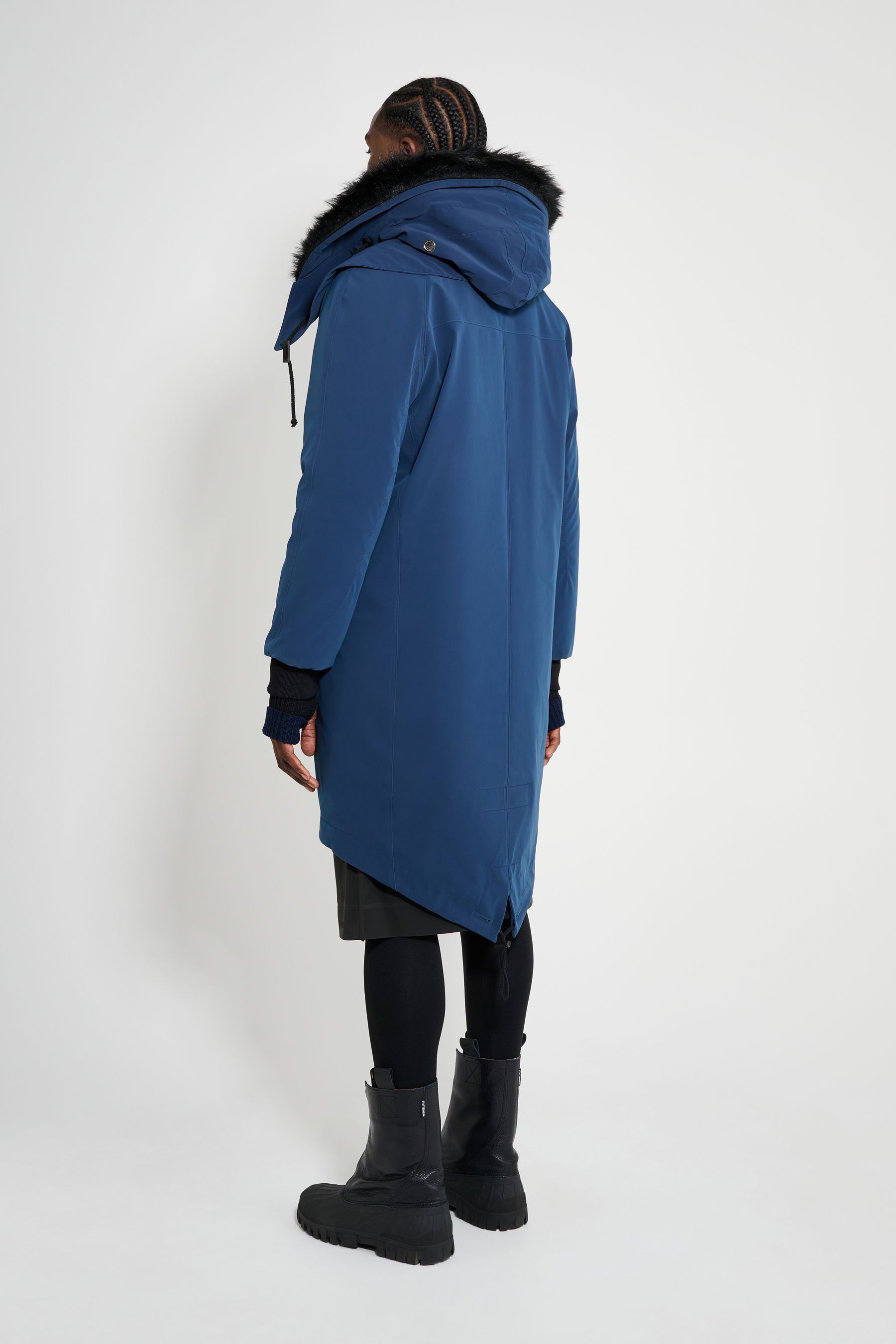 stutterheim kalix parka navy men jackets winter-coats