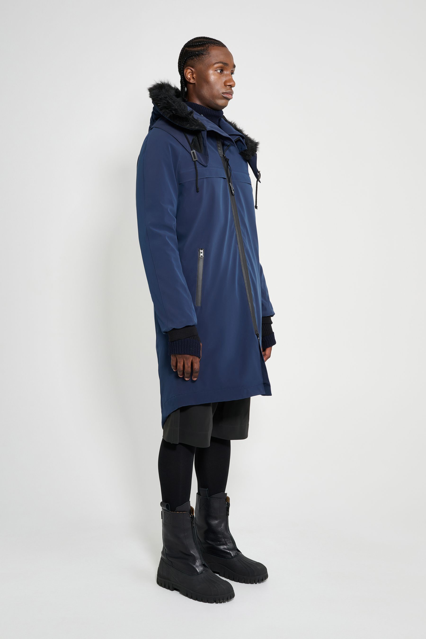 stutterheim kalix parka navy men jackets winter-coats
