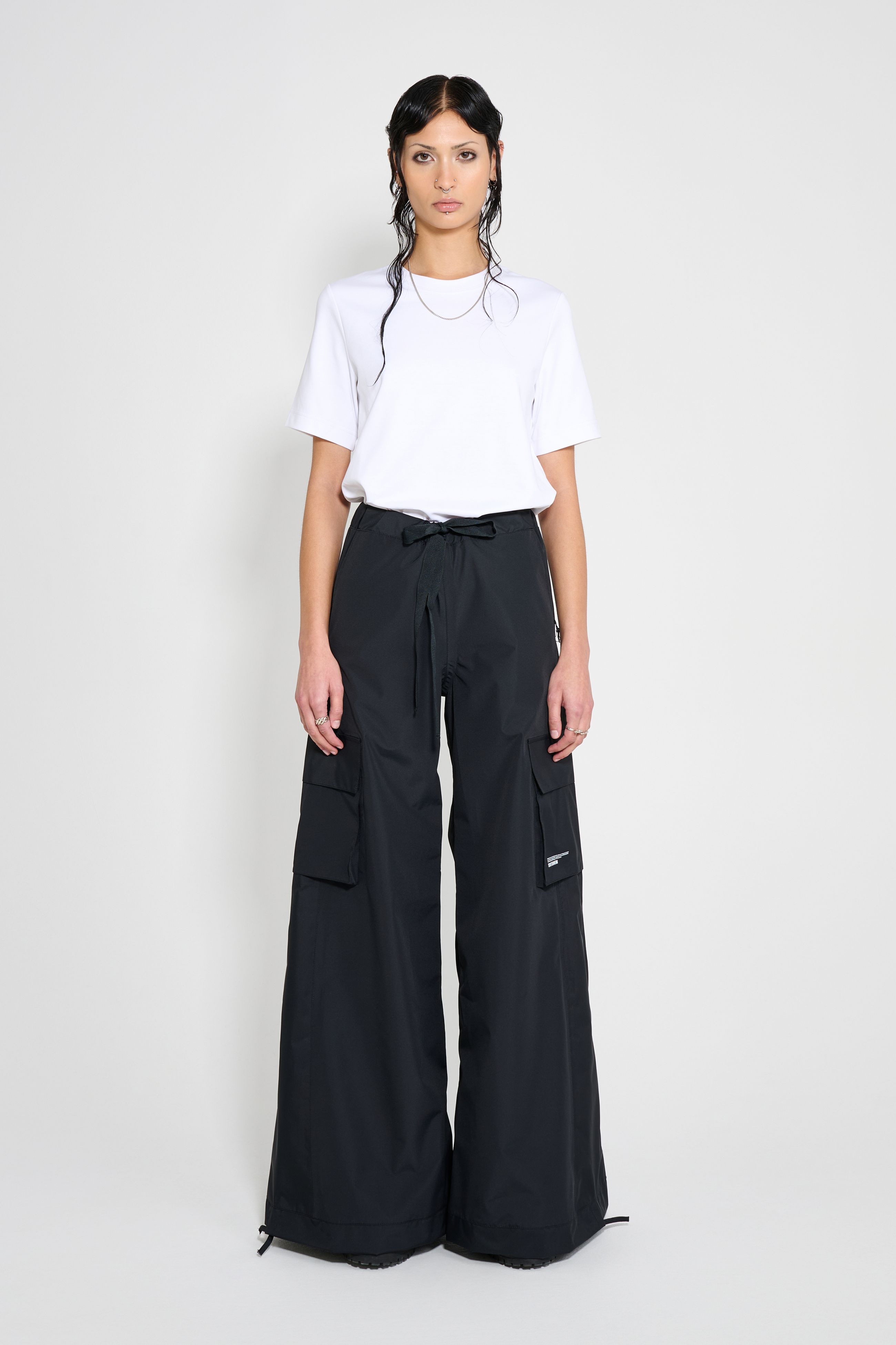 stutterheim karla pocket lightweight trousers black women bottoms