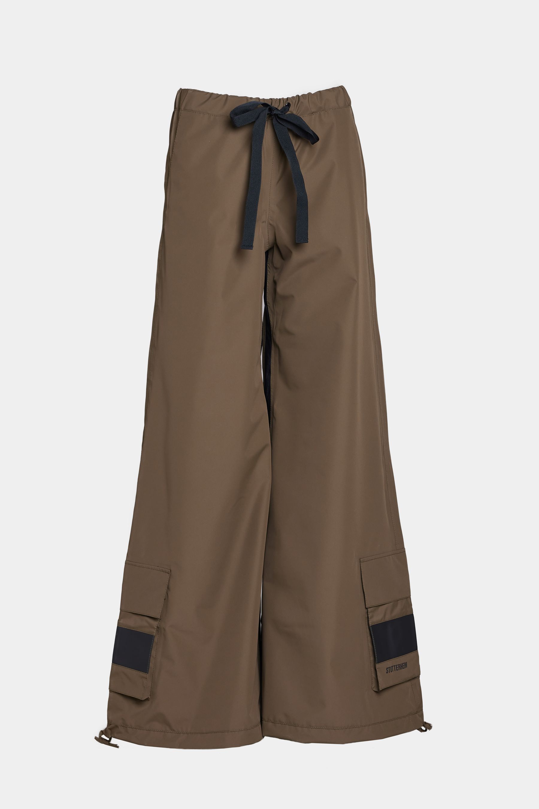 stutterheim karla pocket trousers green women bottoms
