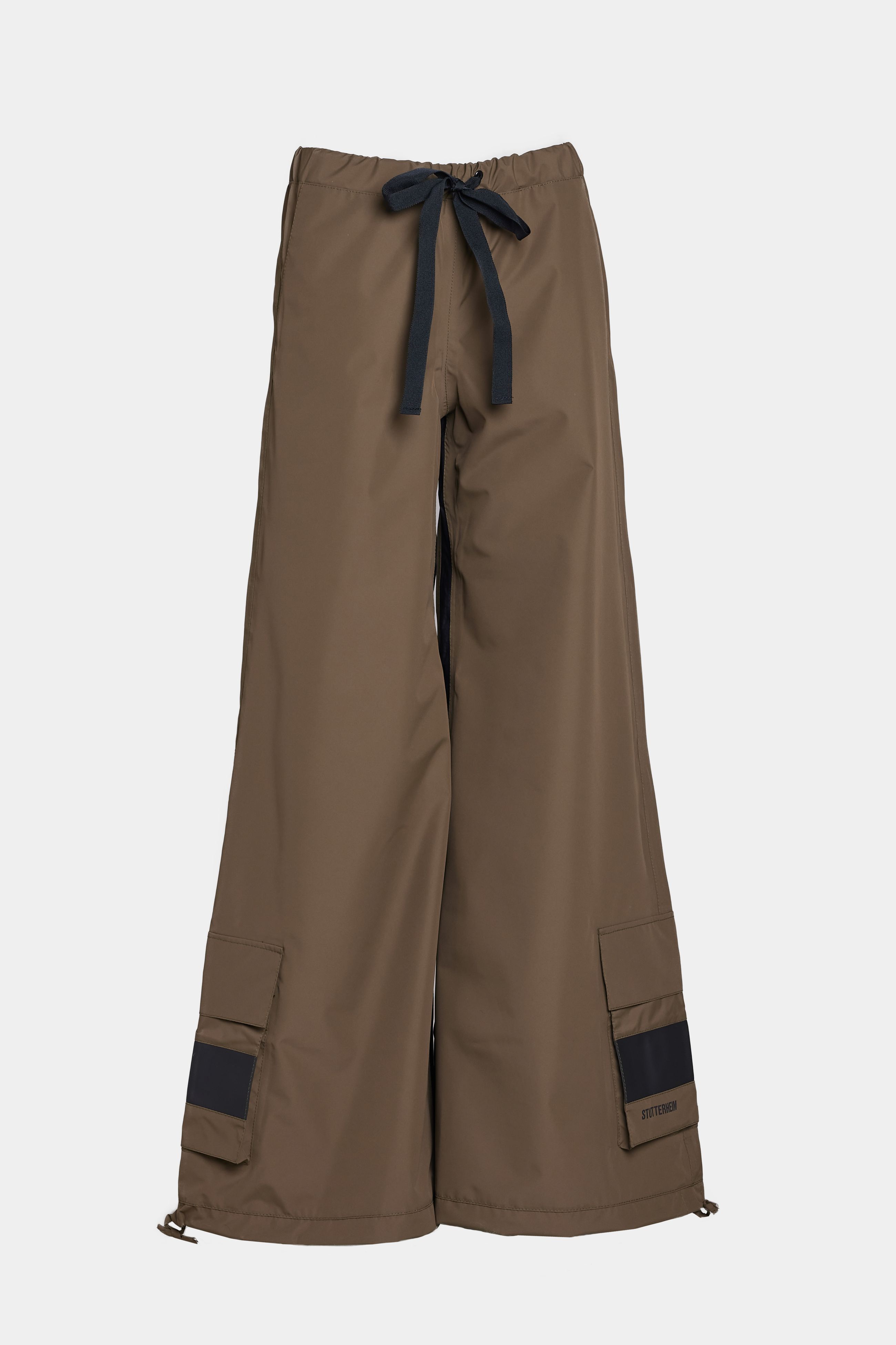 stutterheim karla pocket trousers green women bottoms