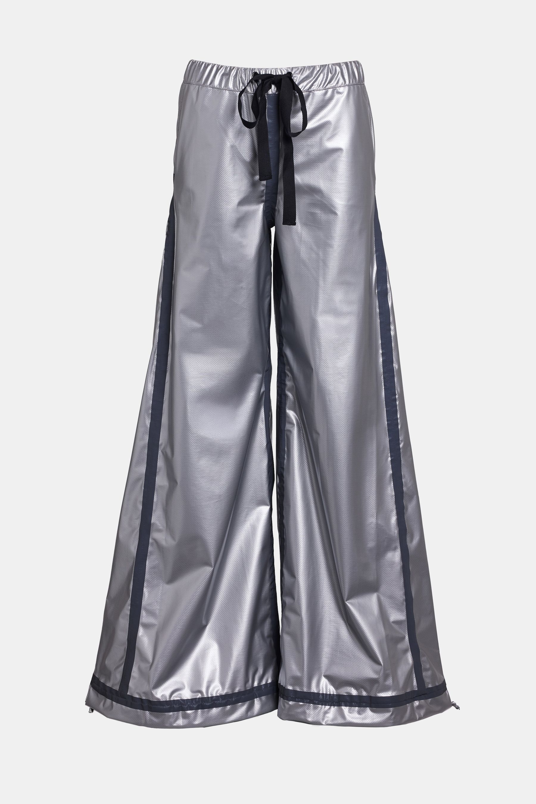 stutterheim karla trousers tape silver women bottoms