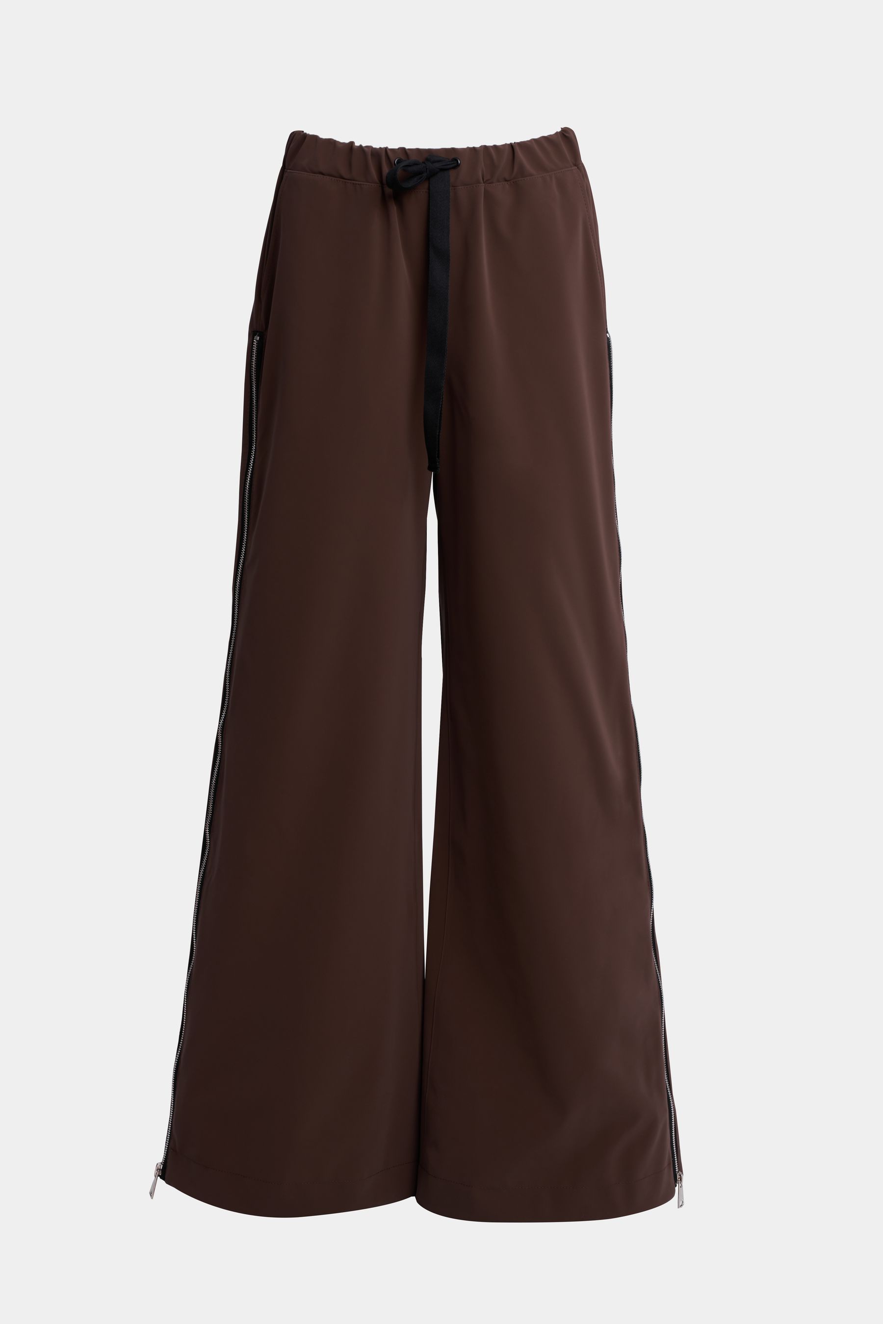 stutterheim karla trousers dark brown women bottoms