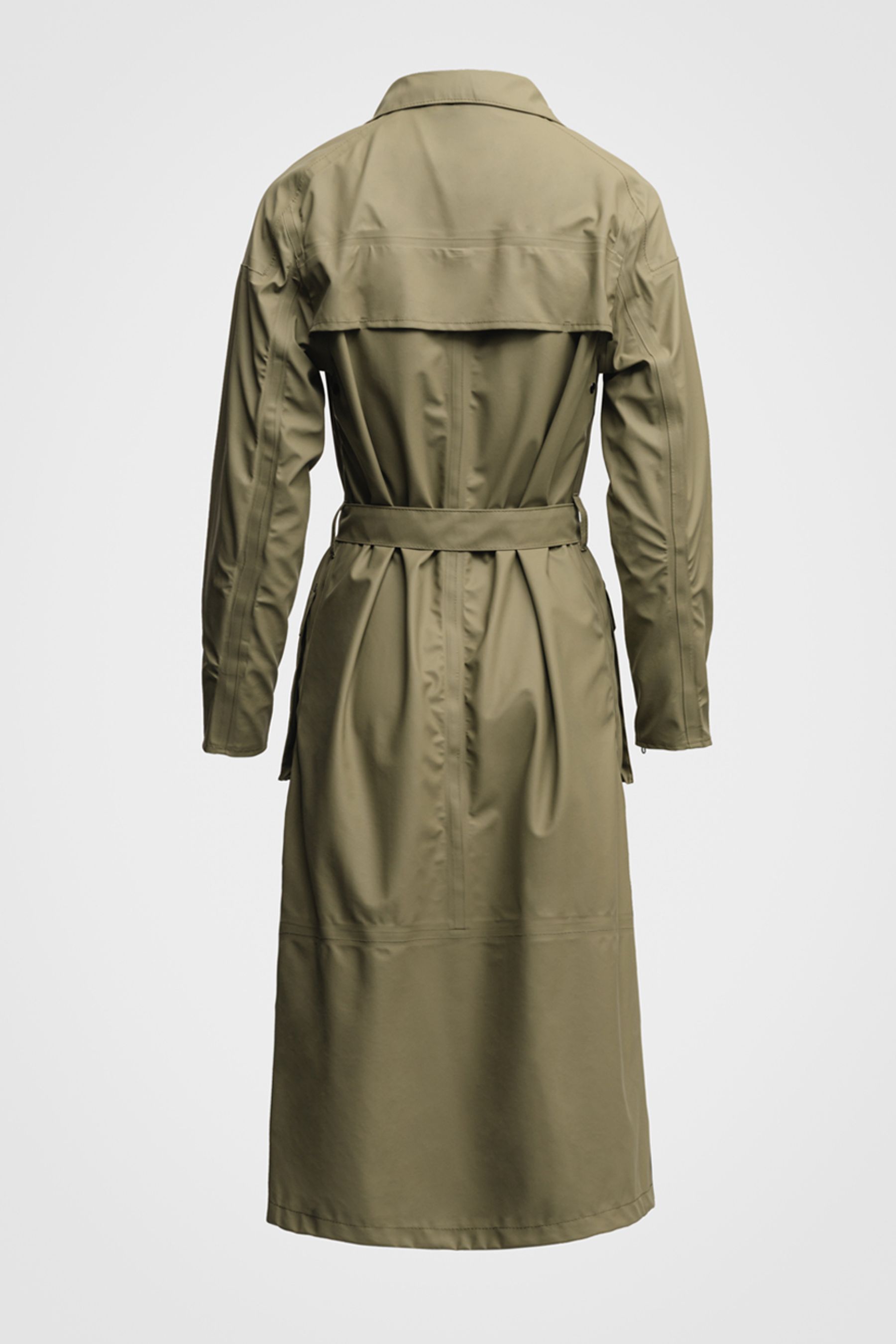 stutterheim kista lightweight trench coat aloe women jackets trench-coats
