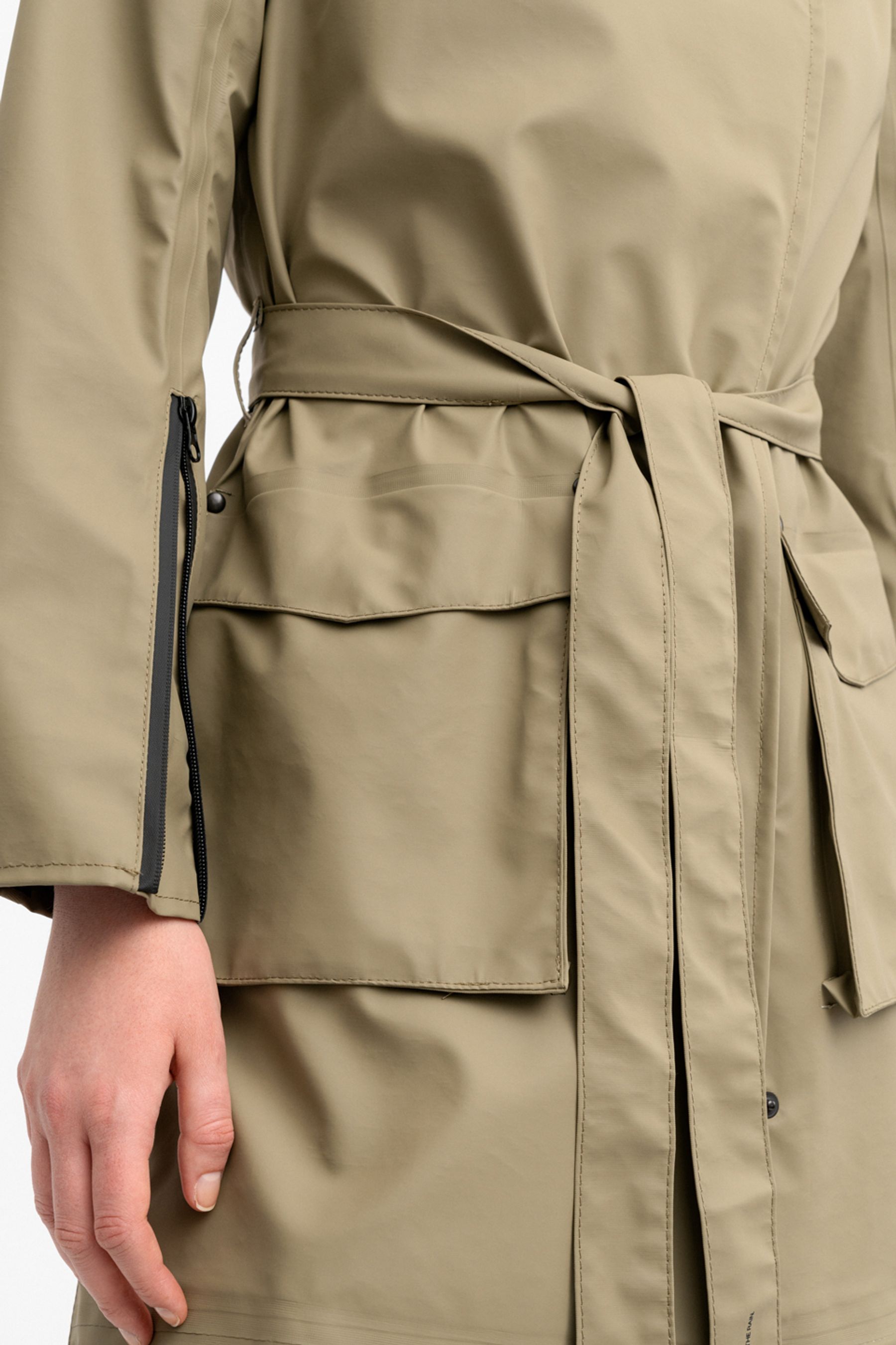 stutterheim kista lightweight trench coat aloe women jackets trench-coats