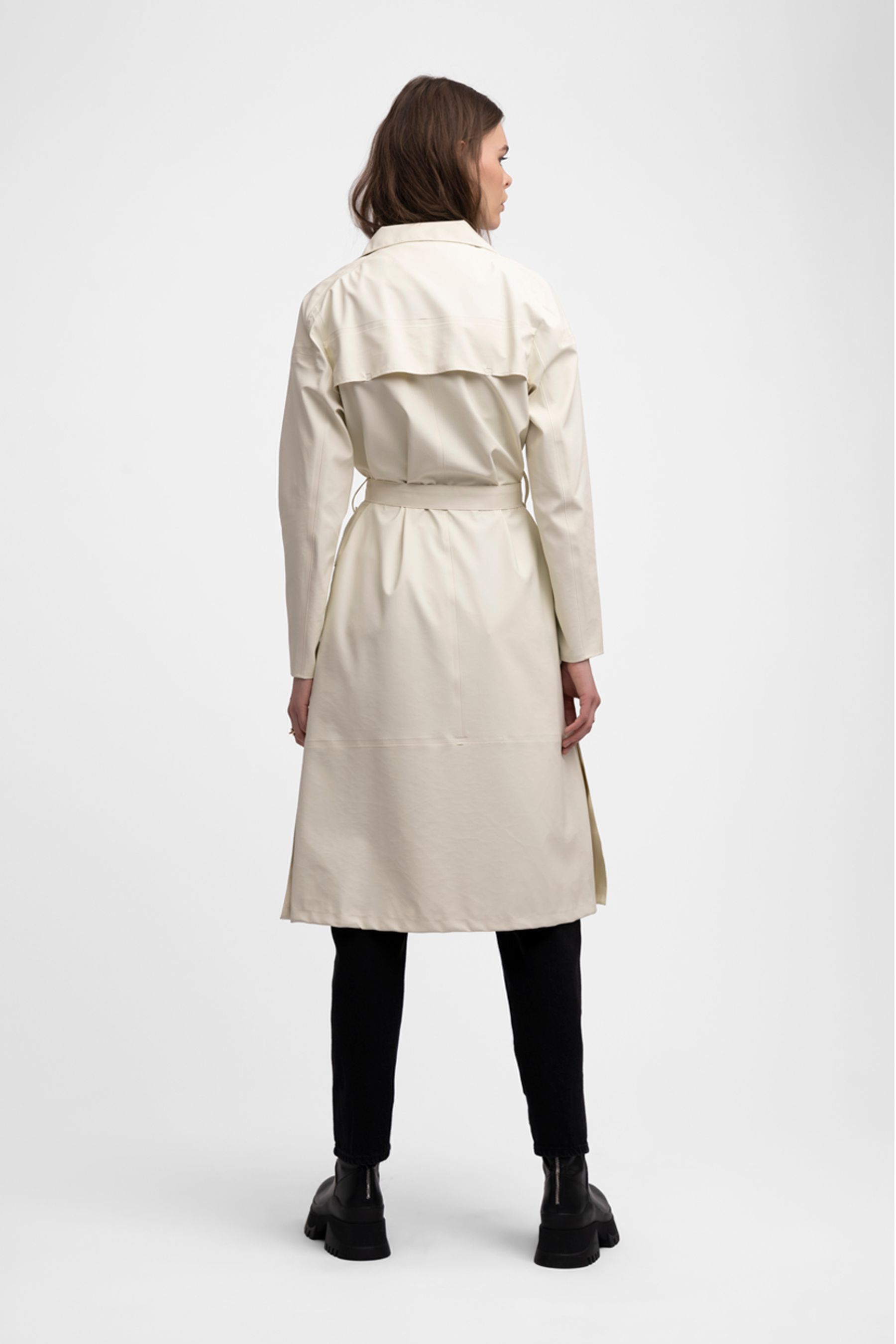 stutterheim kista lightweight coconut women jackets trench-coats