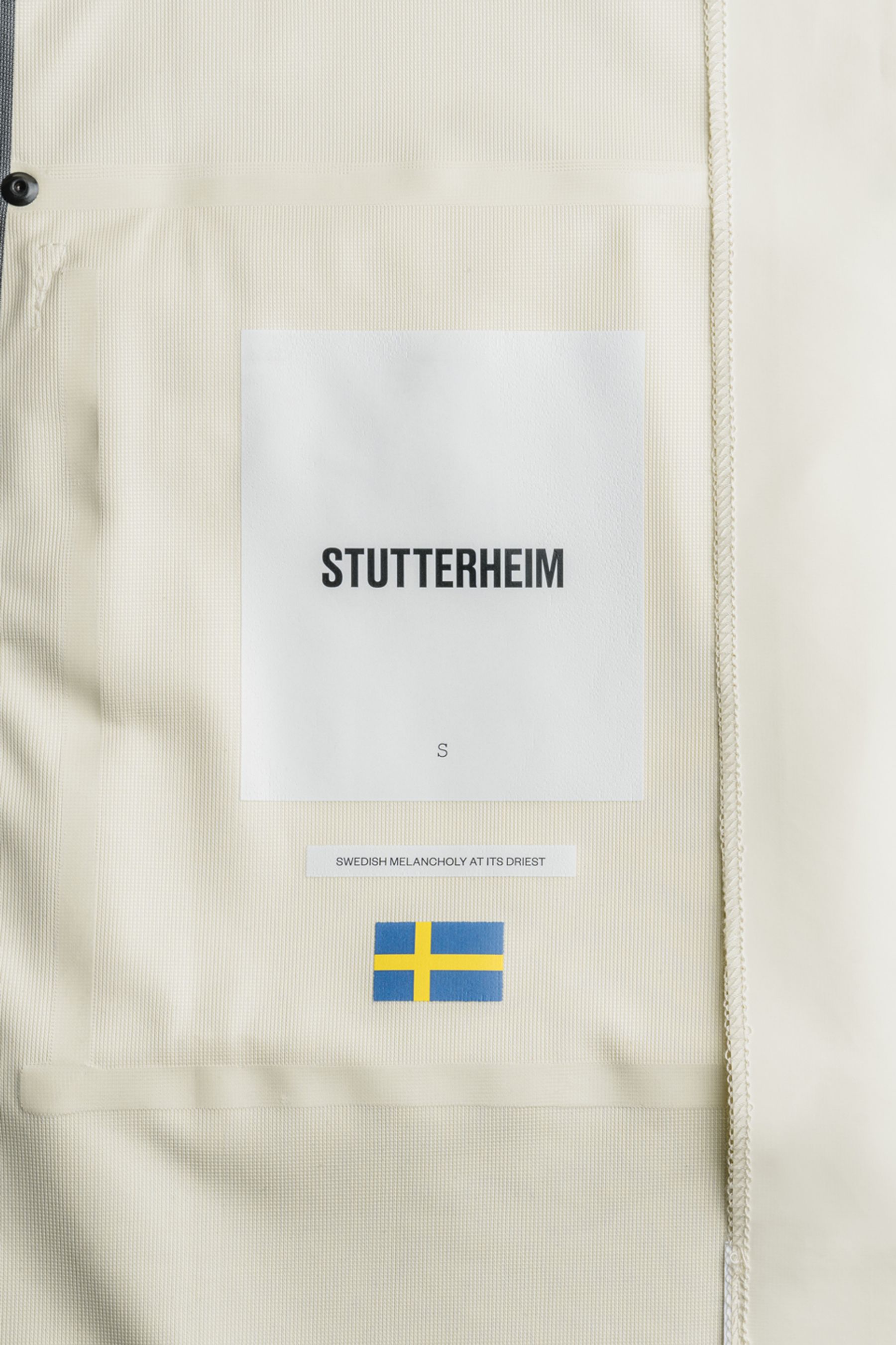 stutterheim kista lightweight coconut women jackets trench-coats