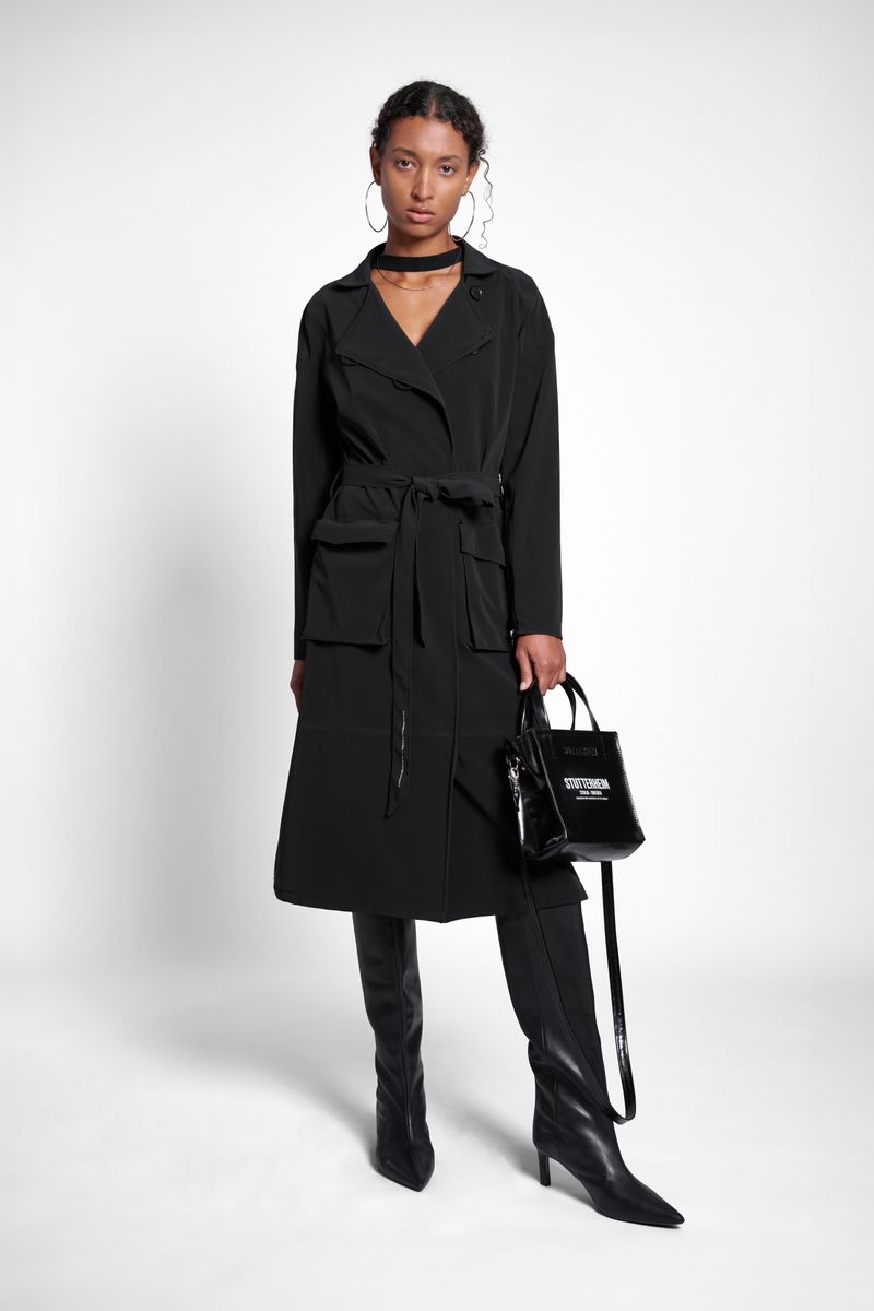 Stutterheim Kista Matte Trench Coat