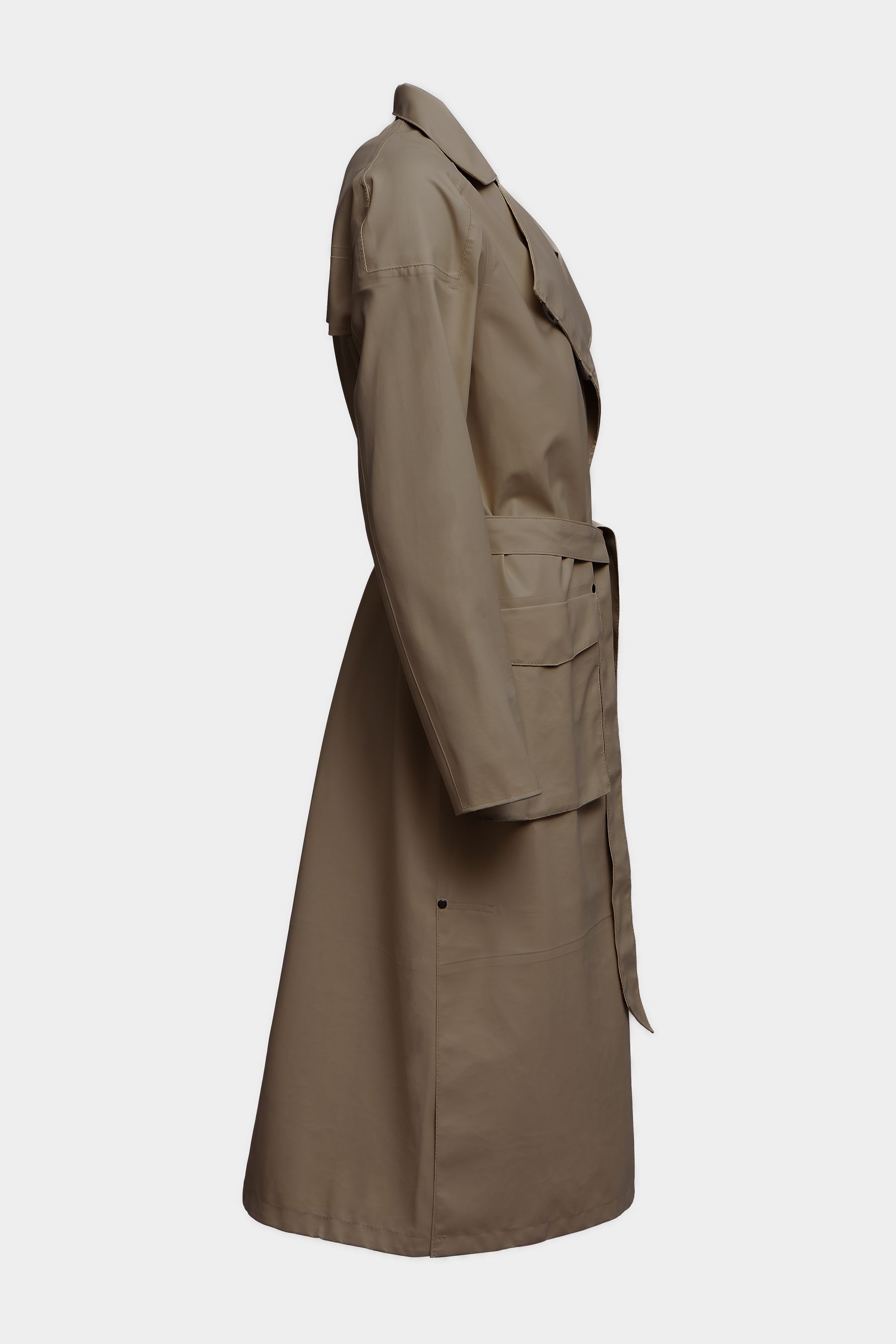 stutterheim kista lightweight trench coat mole women jackets trench-coats