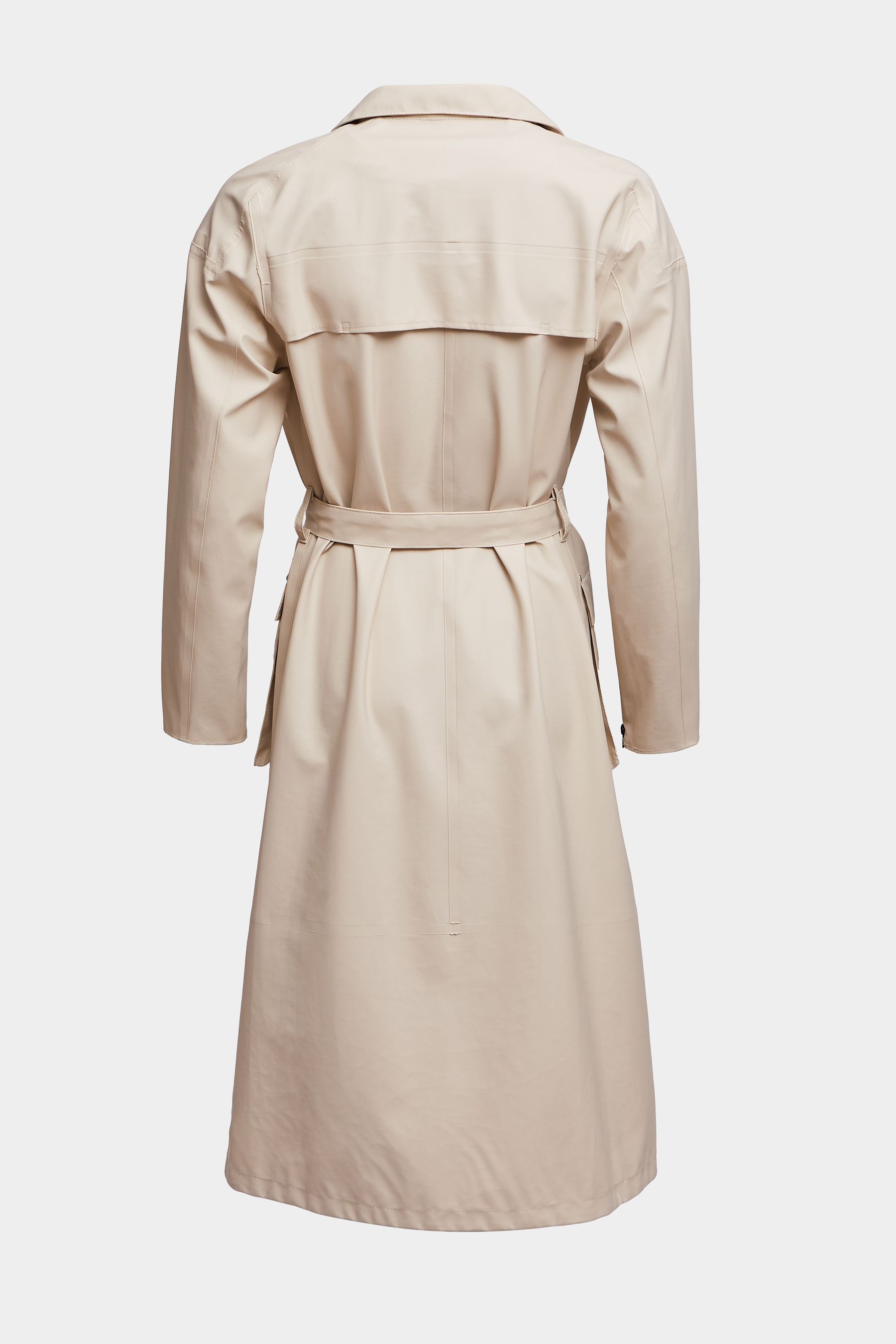 stutterheim kista lightweight trench coat oyster women jackets trench-coats