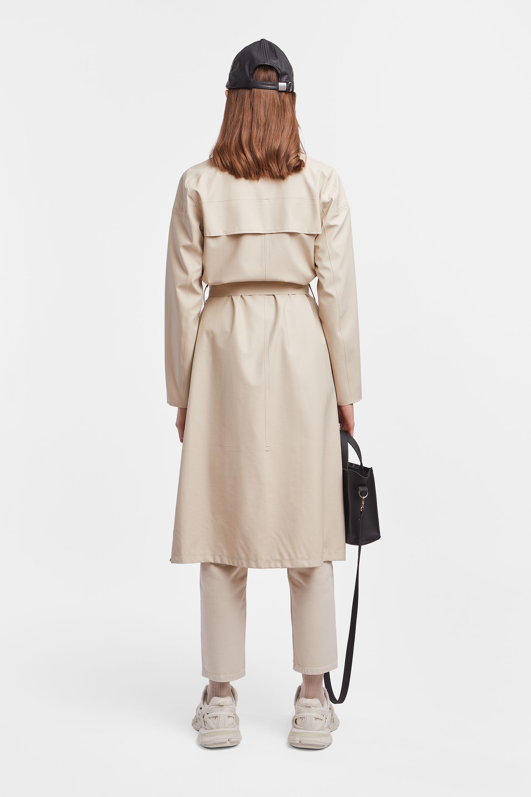 stutterheim kista lightweight trench coat oyster women jackets trench-coats