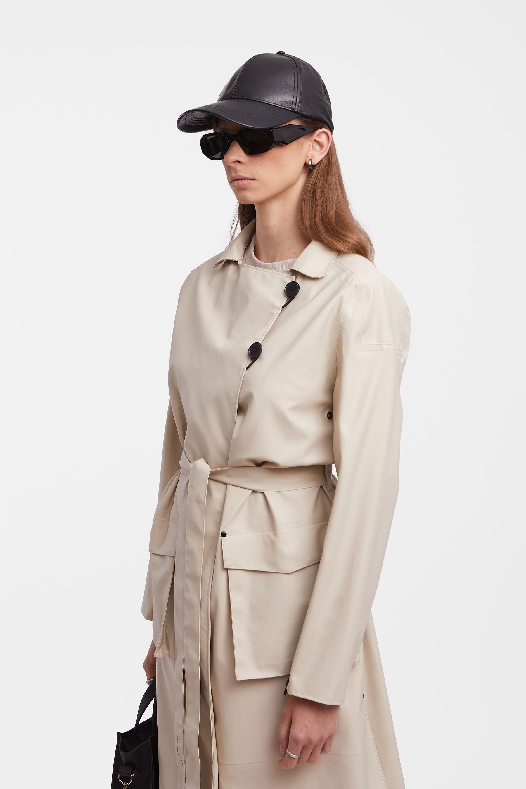 stutterheim kista lightweight trench coat oyster women jackets trench-coats