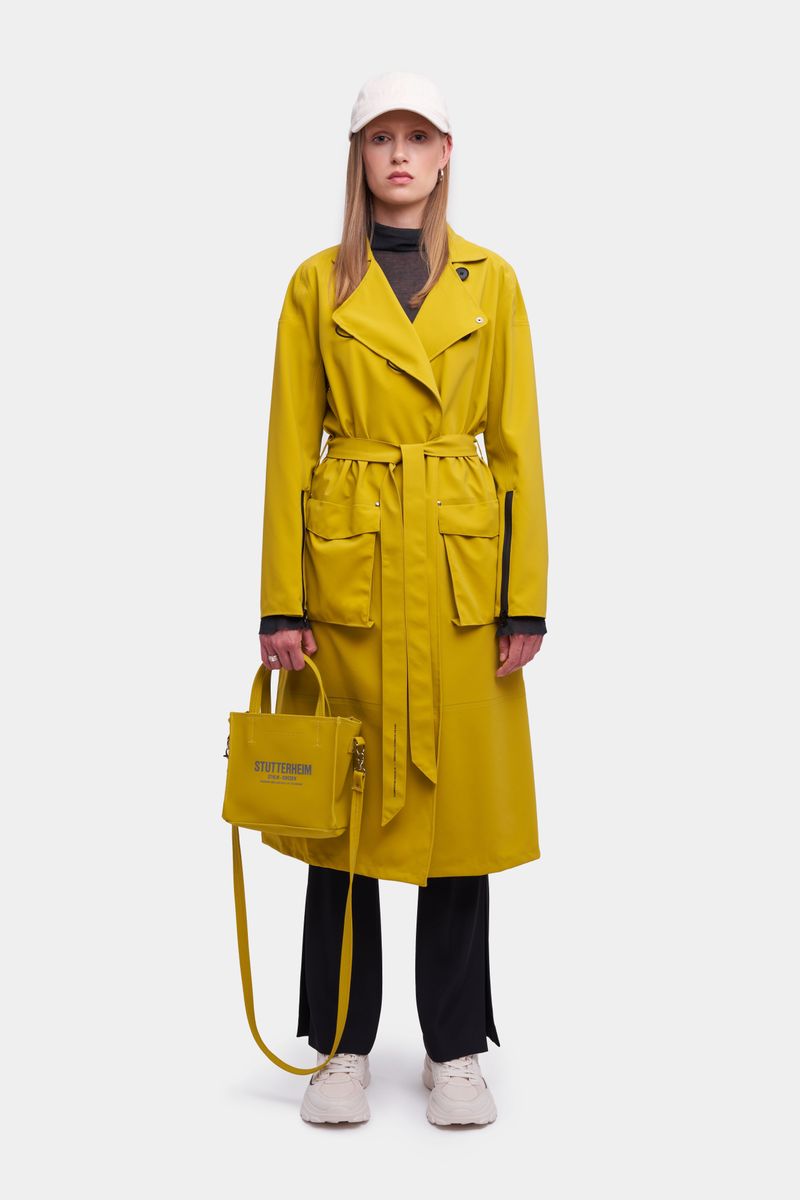 Stutterheim Kista Matte Trench Coat