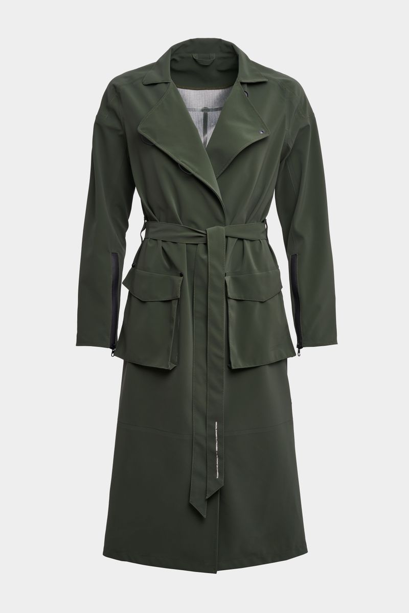 Stutterheim Kista Matte Trench Coat