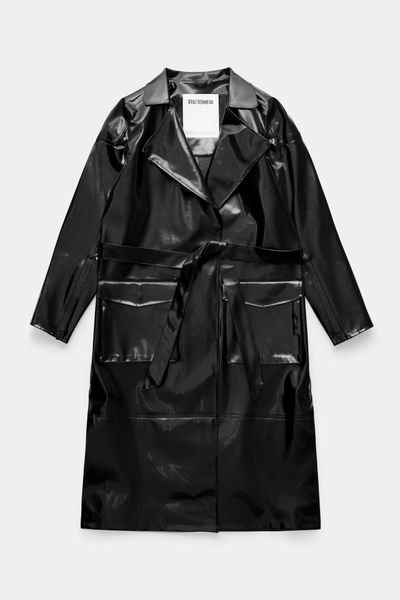 Kista Opal Trench Coat Black | STUTTERHEIM US